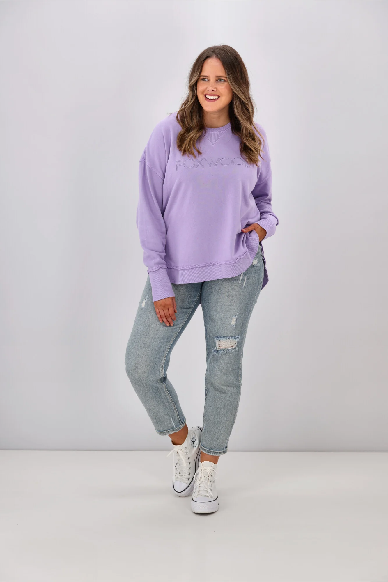 Foxwood Simplified Crew Lavender - Image 7
