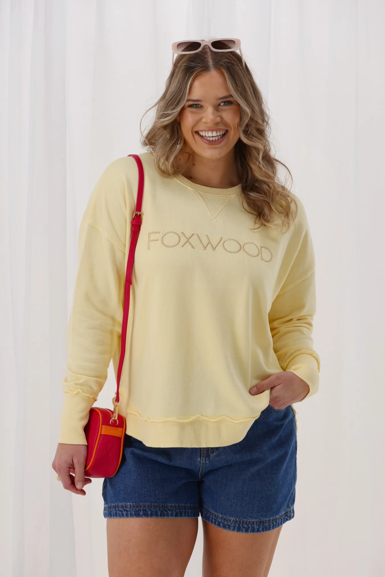 Foxwood Simplified Crew Lemon - Image 2