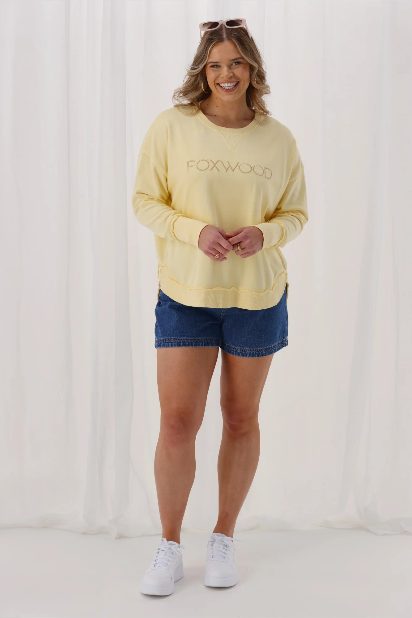Foxwood Simplified Crew Lemon - Image 4