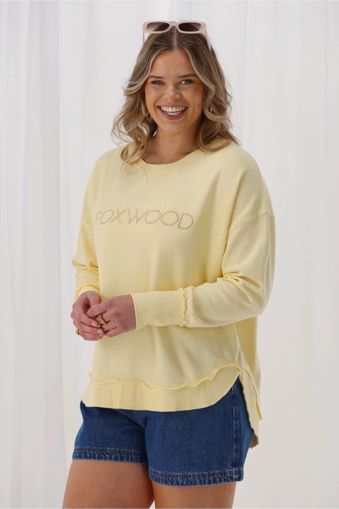 Foxwood Simplified Crew Lemon - Image 5