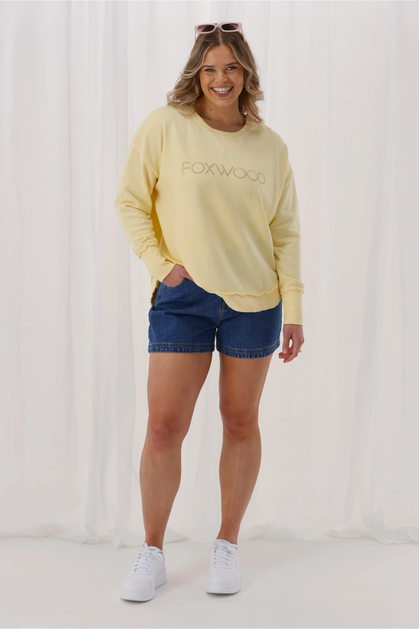 Foxwood Simplified Crew Lemon - Image 6