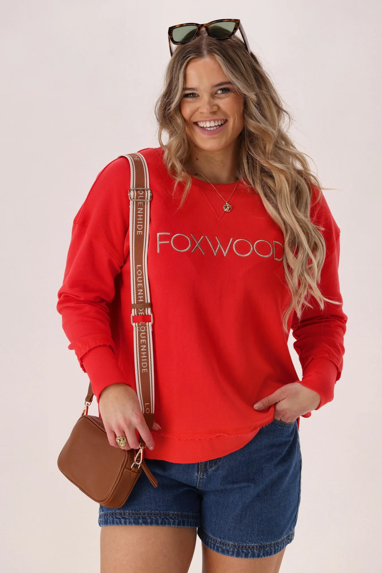Foxwood Simplified Crew Red