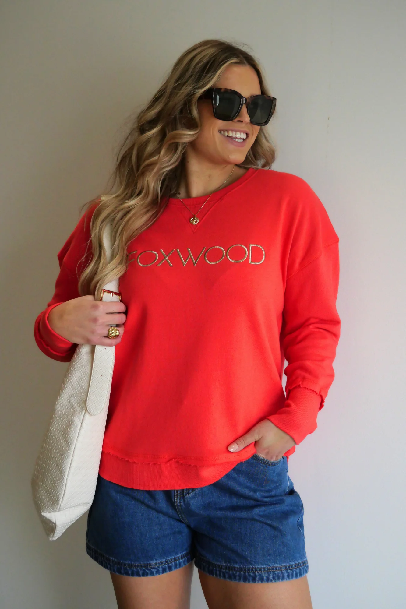 Foxwood Simplified Crew Red - Image 2