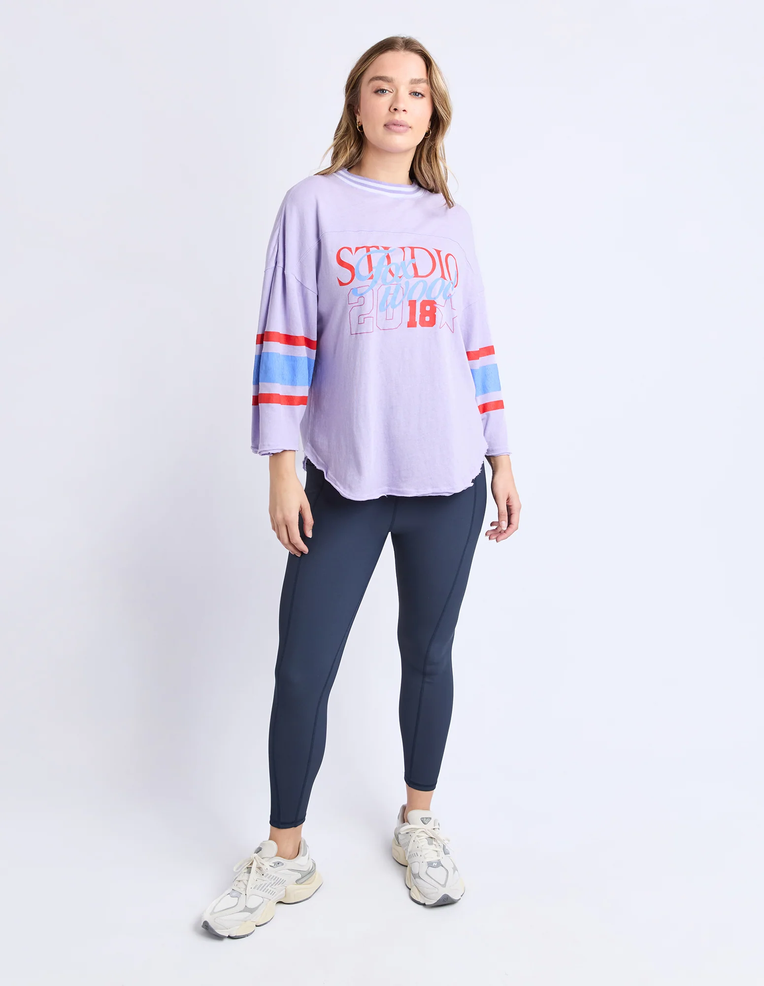 Foxwood Star Studio L/S Tee Lavender - Image 3
