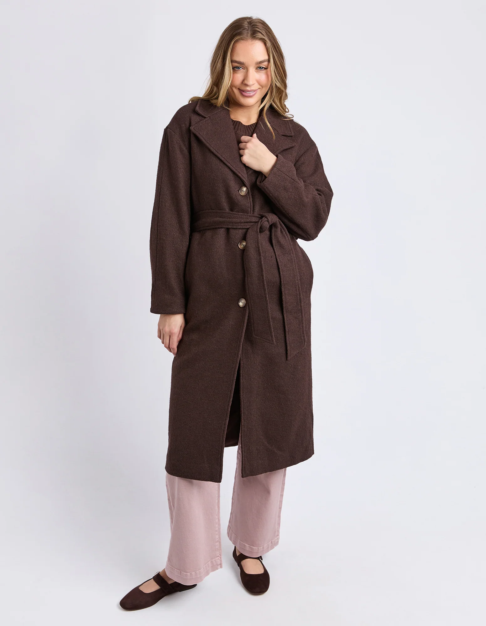 Foxwood Whistler Coat Coffee - Image 2