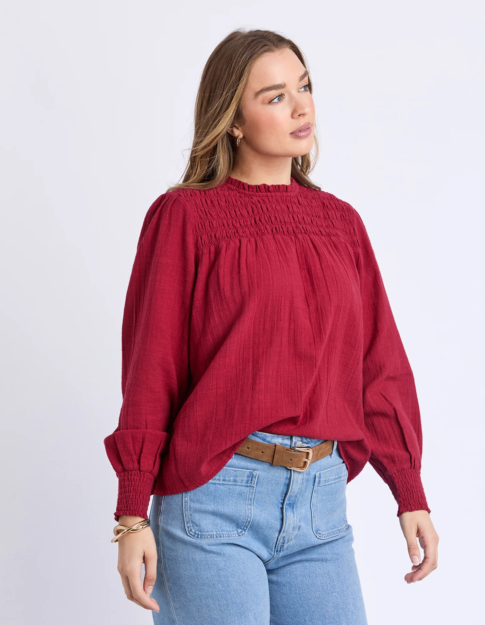 Foxwood Whitney Top Rhubarb Red - Image 3