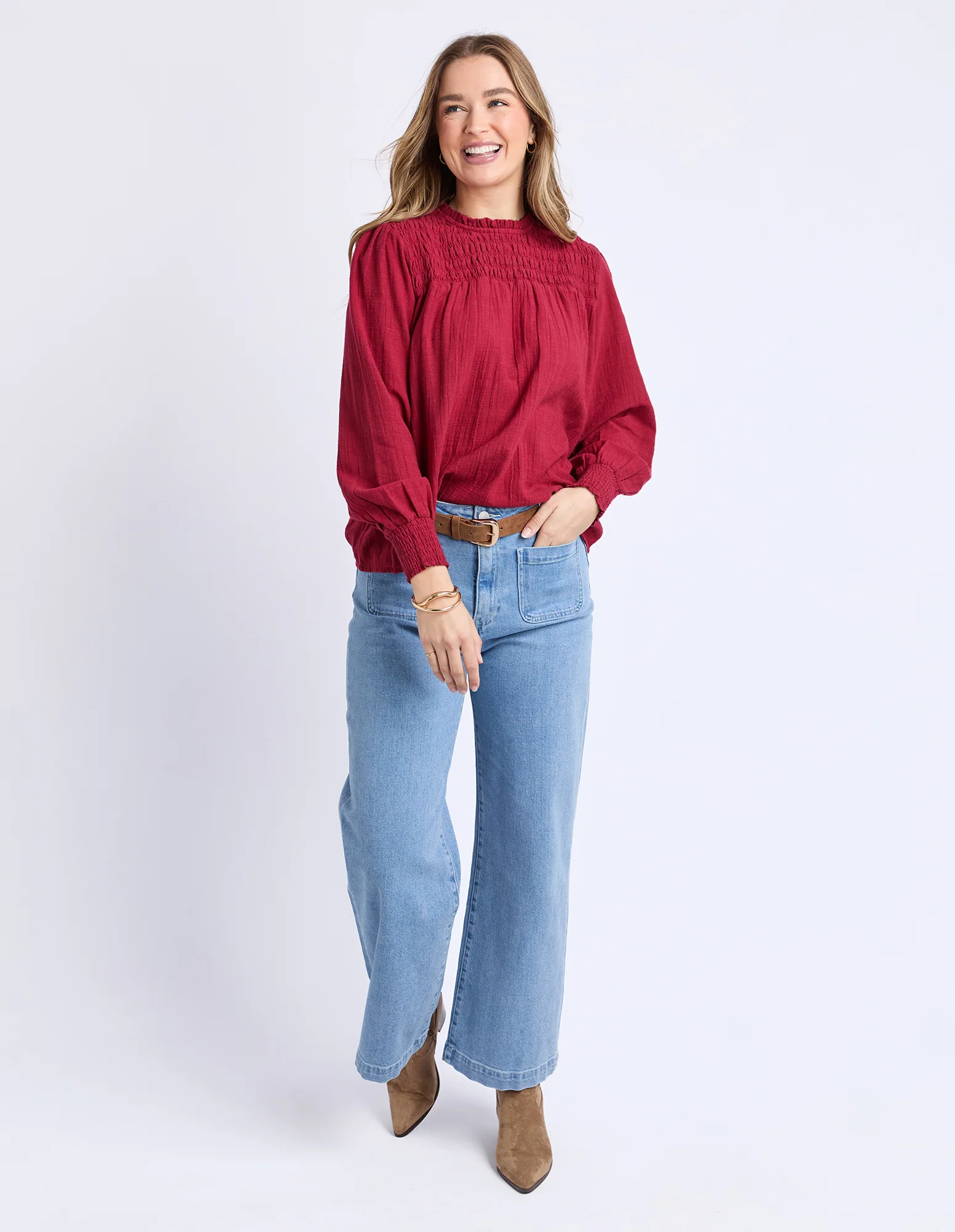 Foxwood Whitney Top Rhubarb Red - Image 4