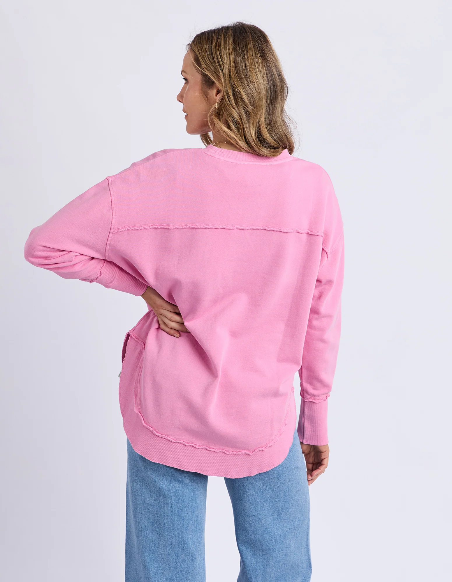 Foxwood Wild Rose Crew Bubblegum - Image 6