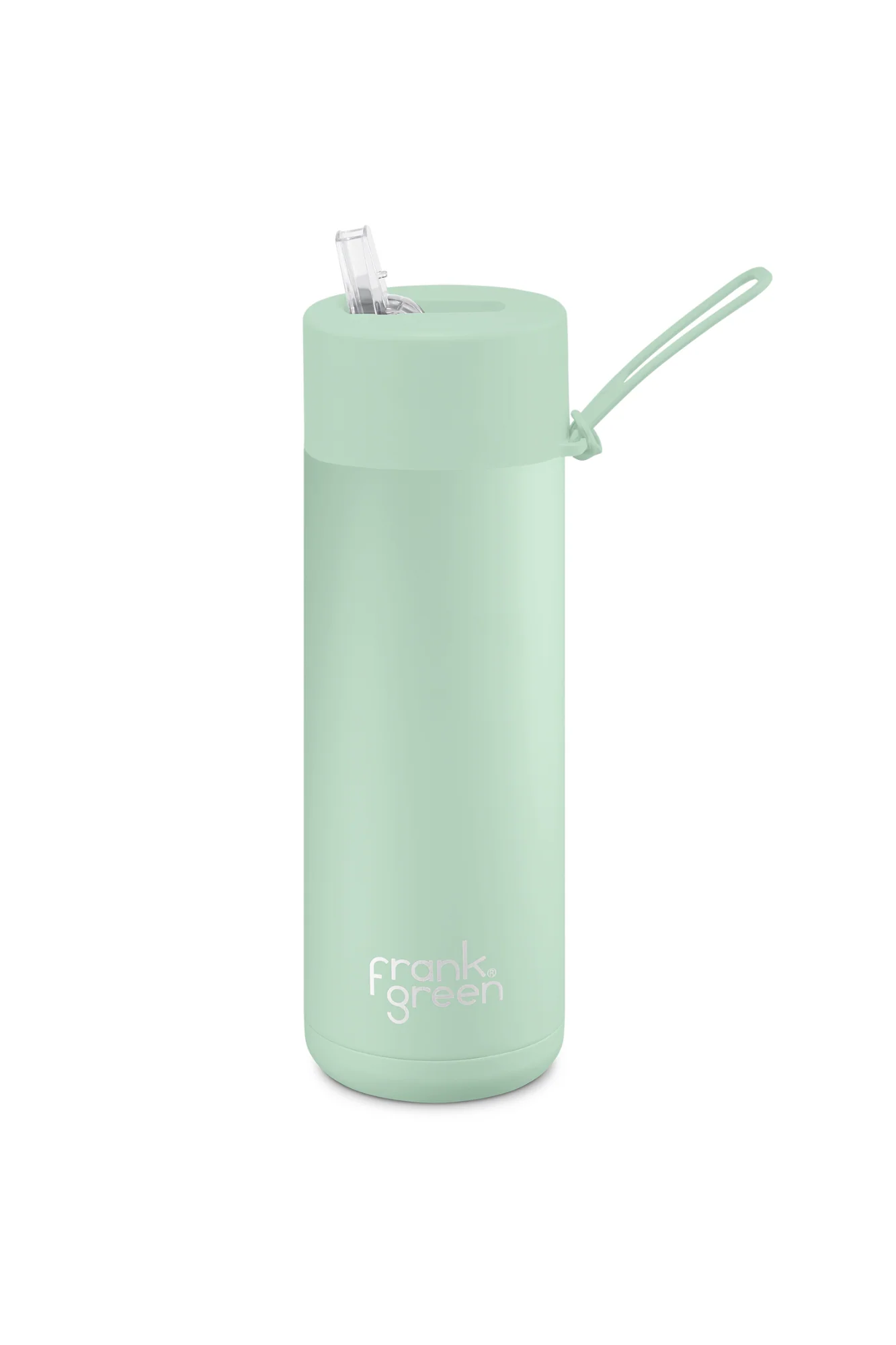 Frank Green 20oz/595ml Reusable Bottle Straw Mint Gelato