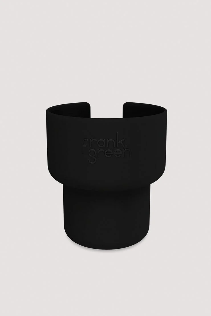Frank Green Car Cup Holder Expander Midnight Black