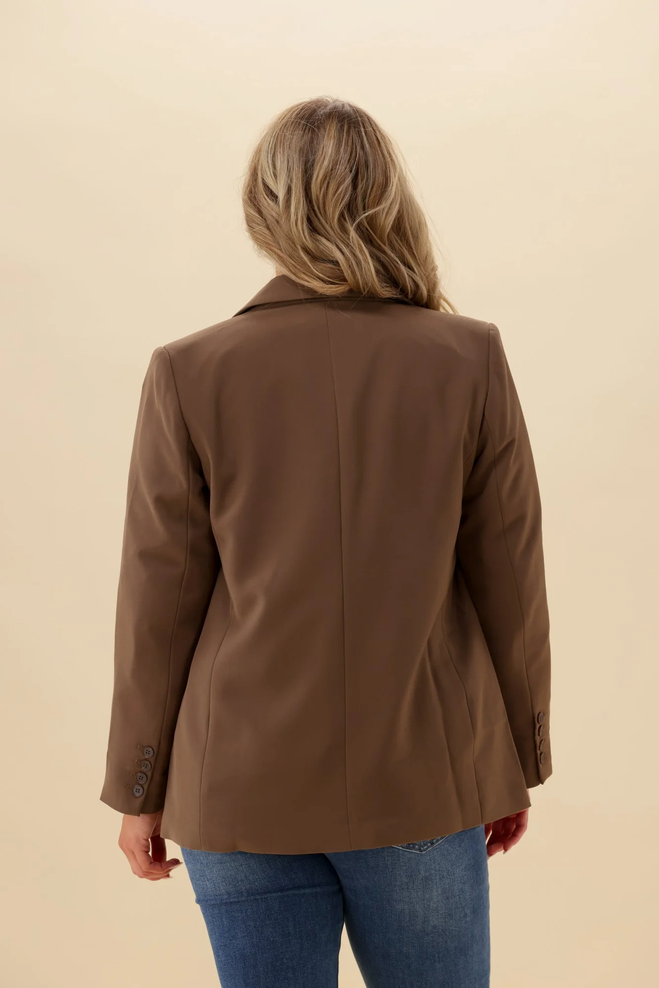 Gloss by Shine On Agna Blazer Cocoa - Image 6