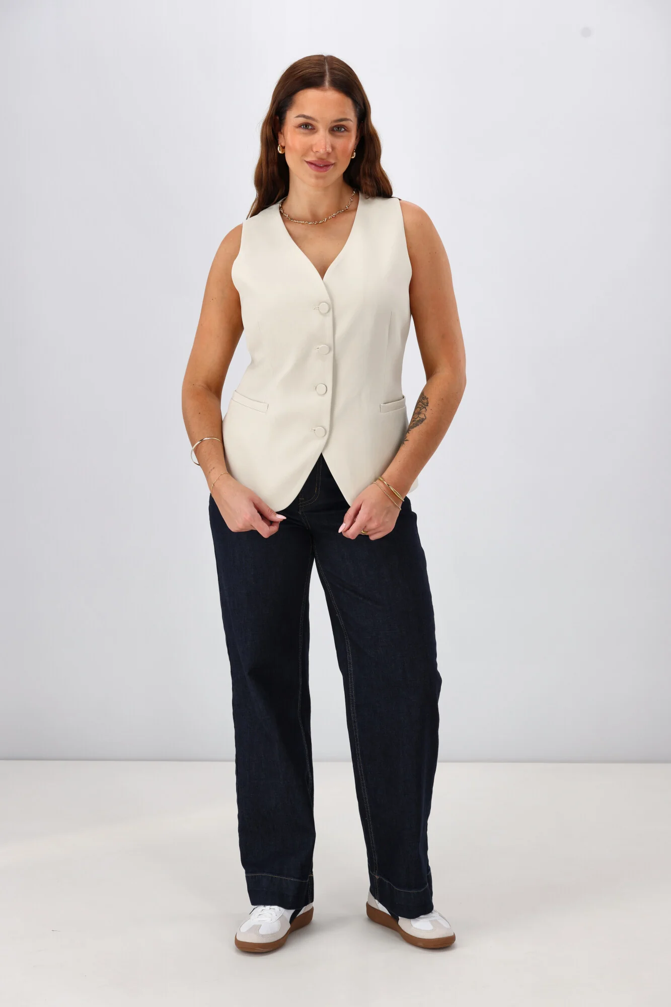Gloss by Shine On Leland Vest Bone - Image 6
