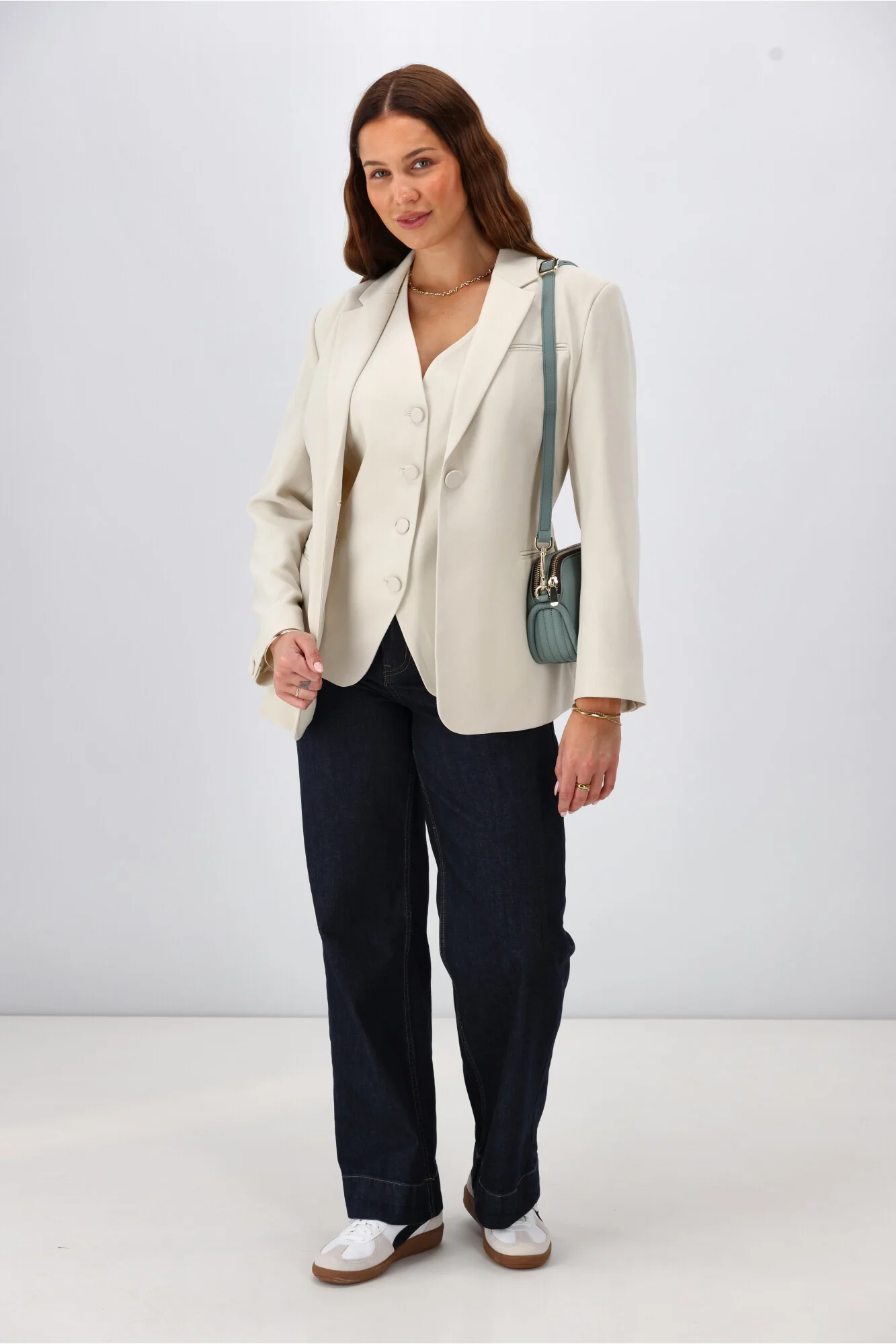 Gloss by Shine On Leland Vest Bone - Image 9