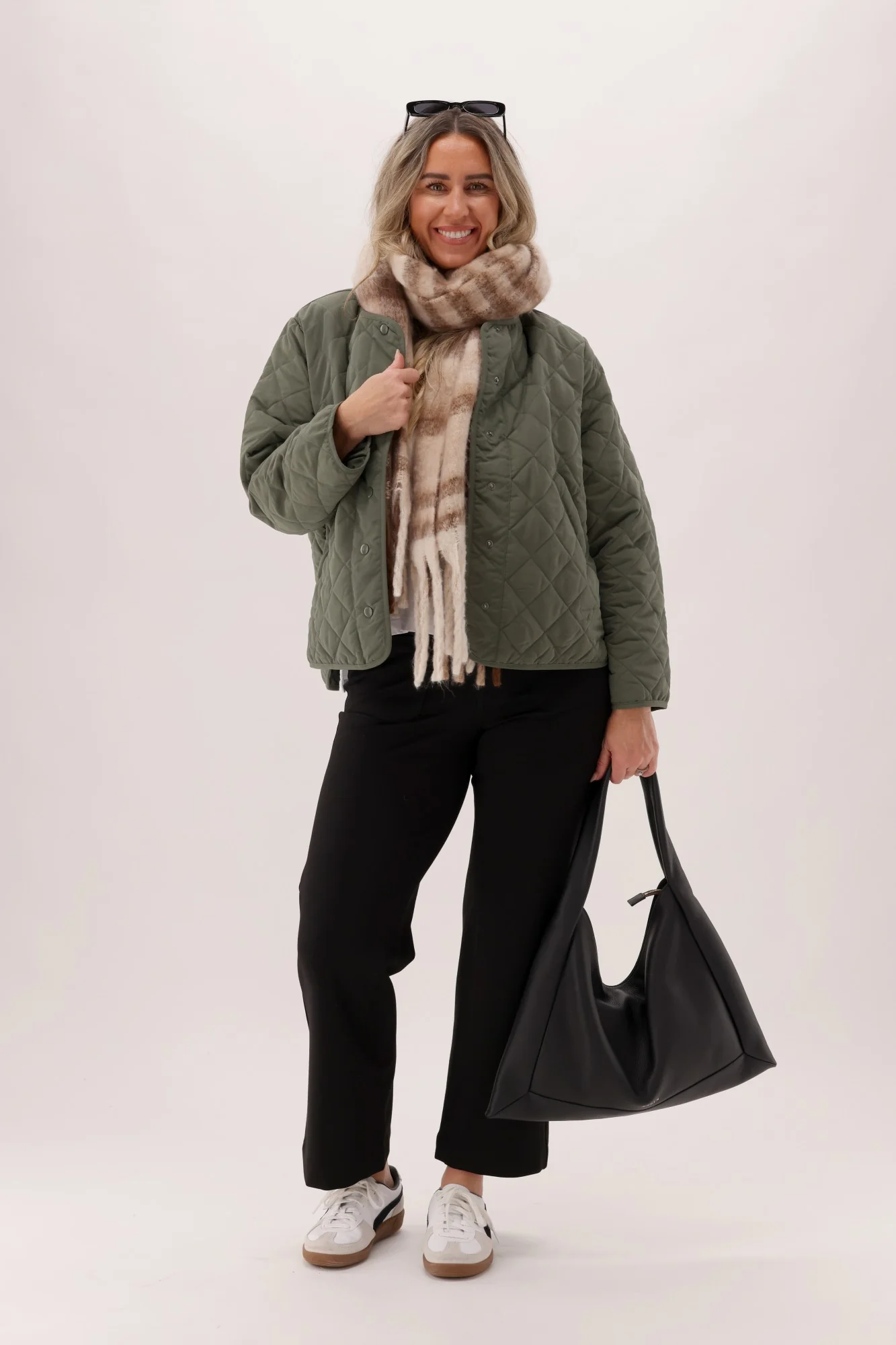Gloss The Label Baltic Ponte Pant Black - Image 2