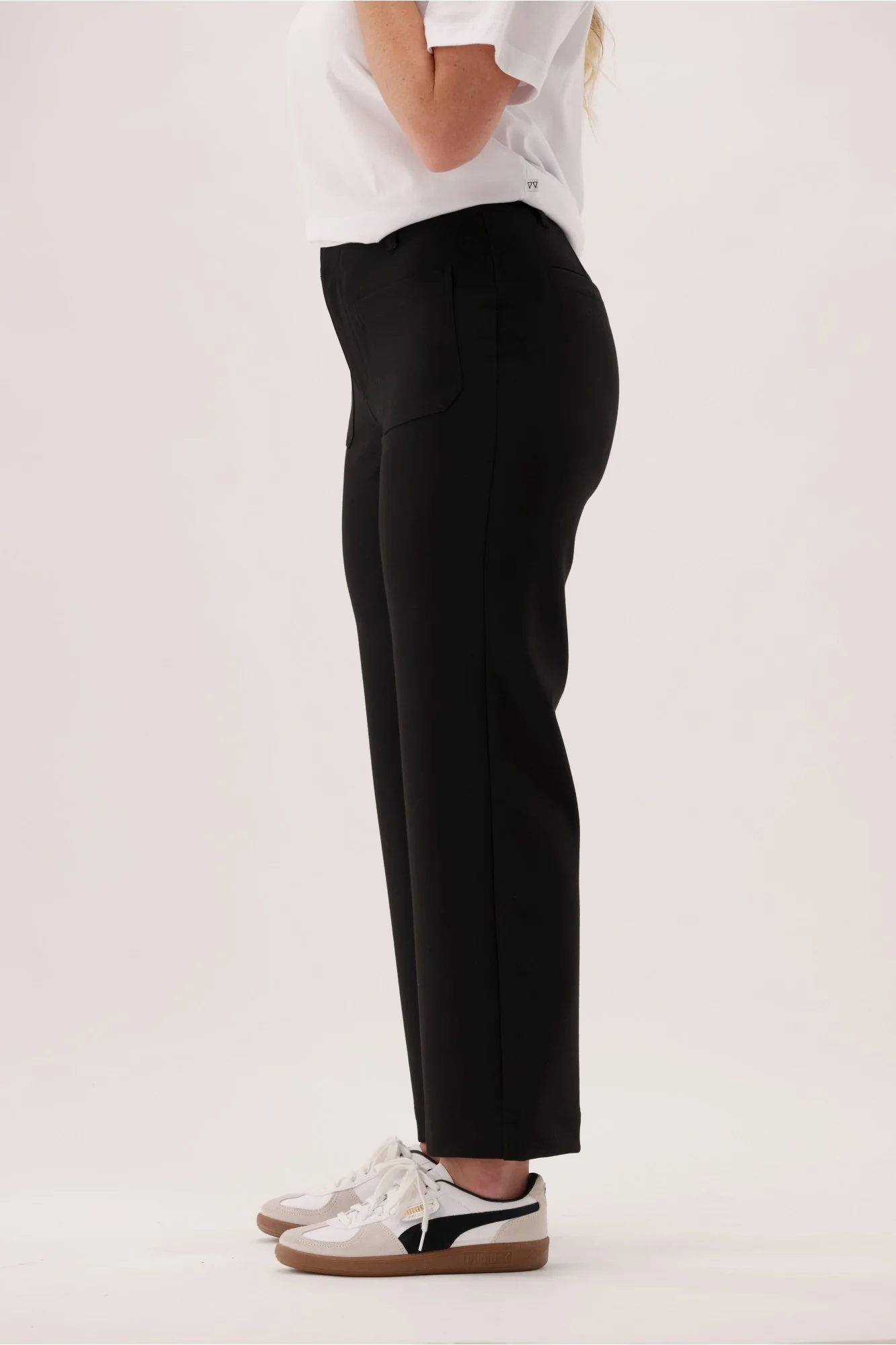 Gloss The Label Baltic Ponte Pant Black - Image 7
