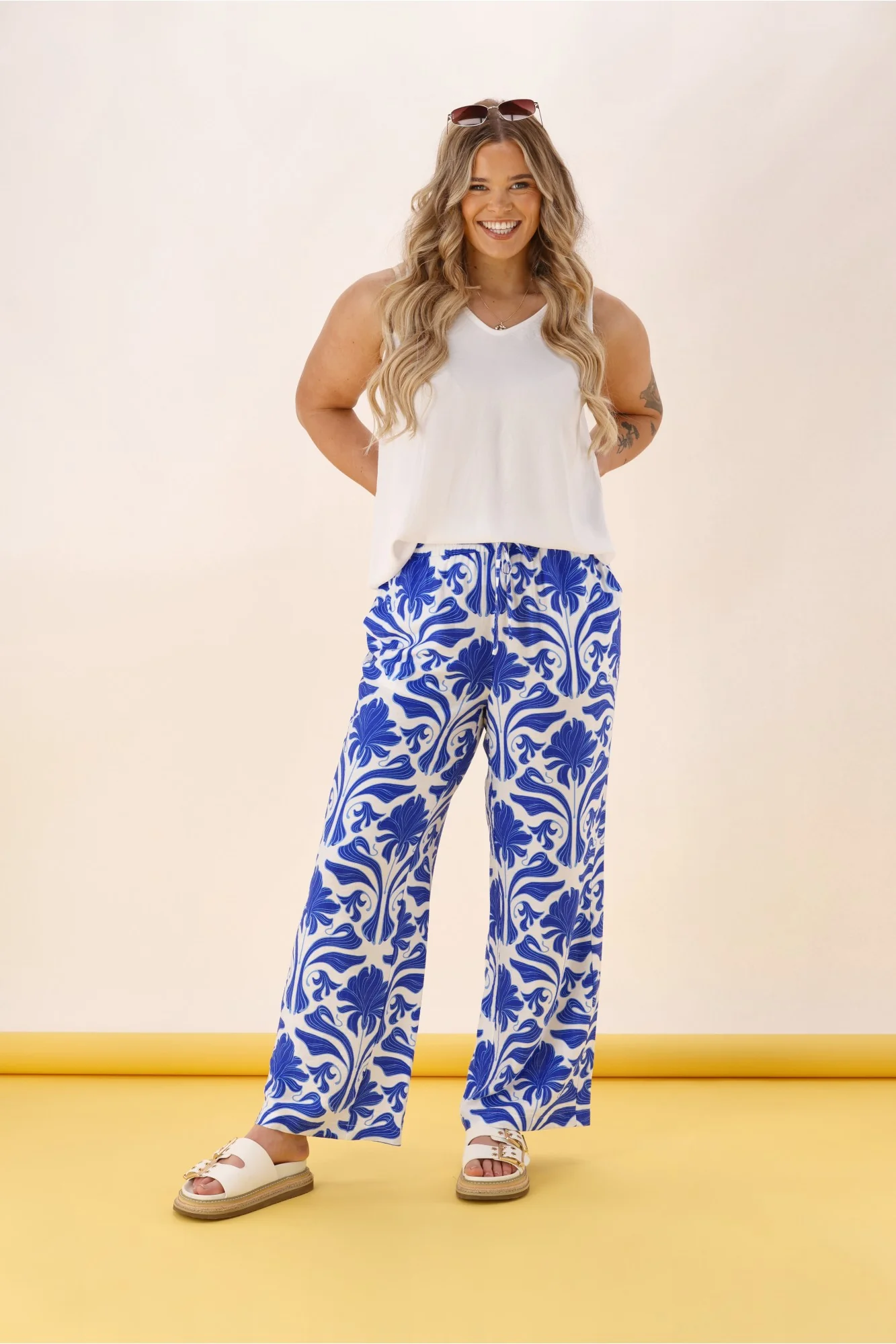 Gloss The Label Ione Pant Print - Image 8
