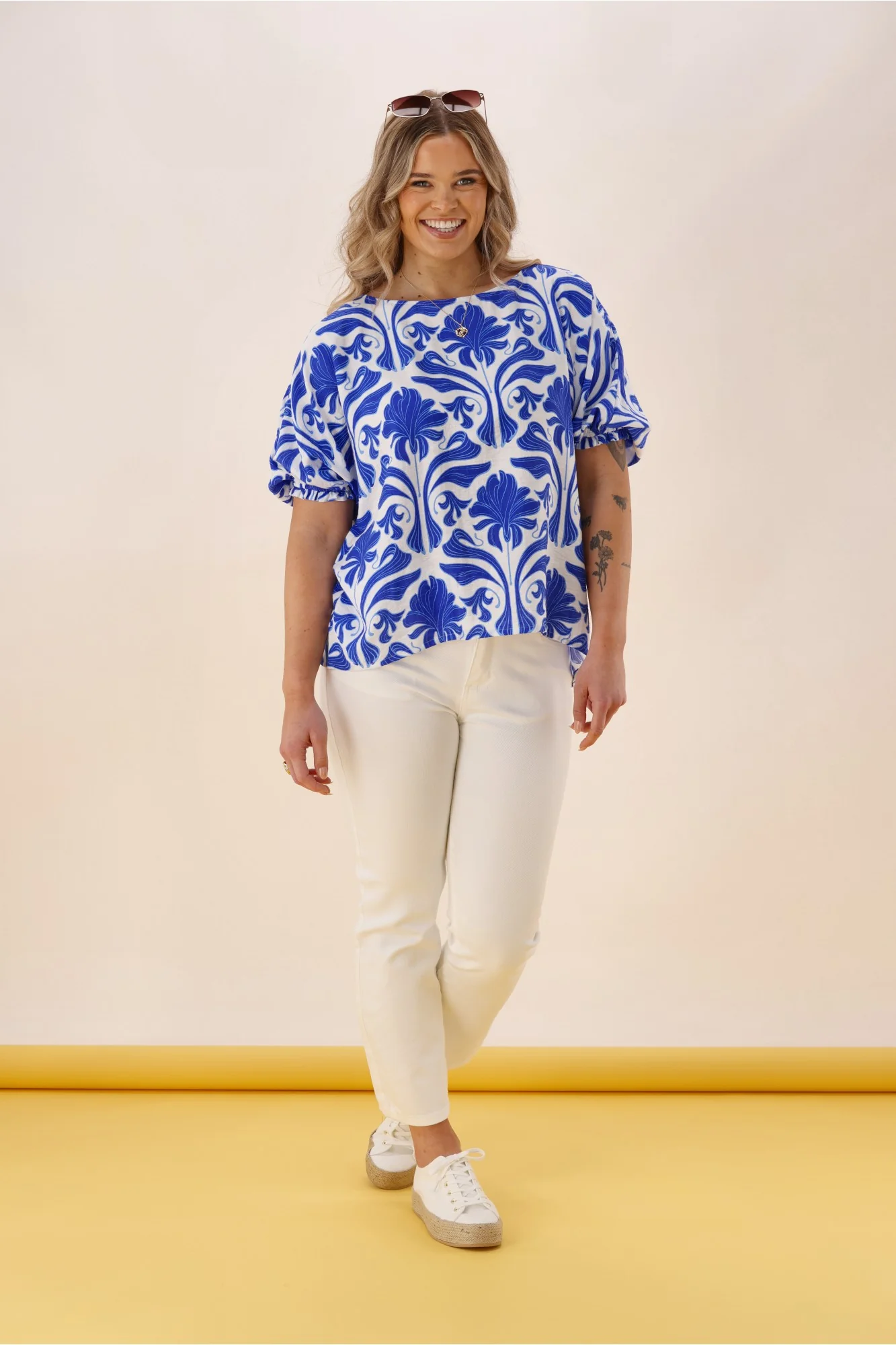 Gloss The Label Ione Top Print - Image 9