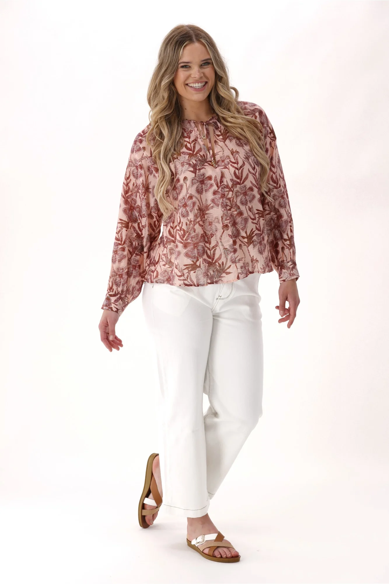 Gloss The Label Jamie Bishop Blouse Print - Image 4