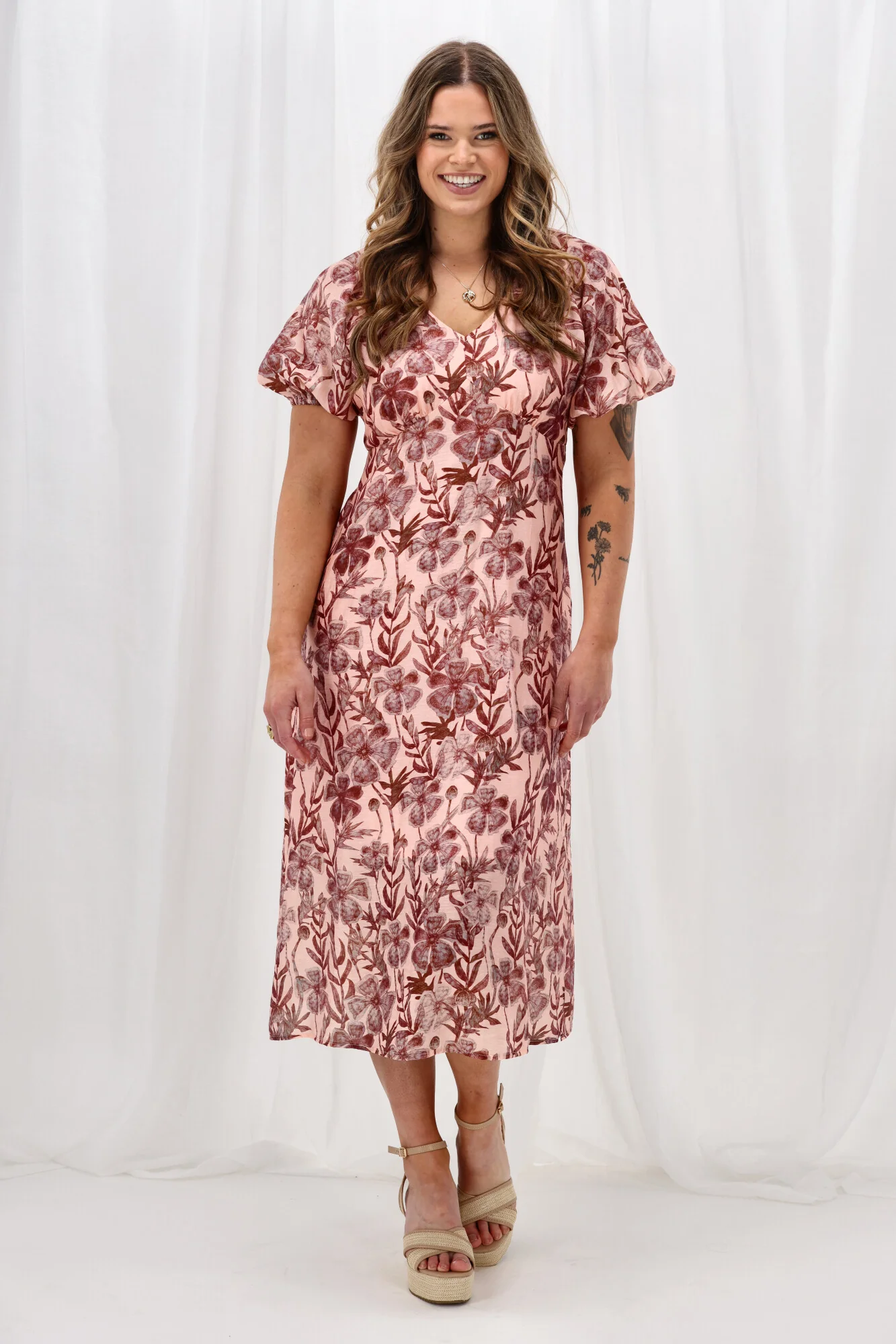 Gloss The Label Sierra Maxi Dress Print - Image 5