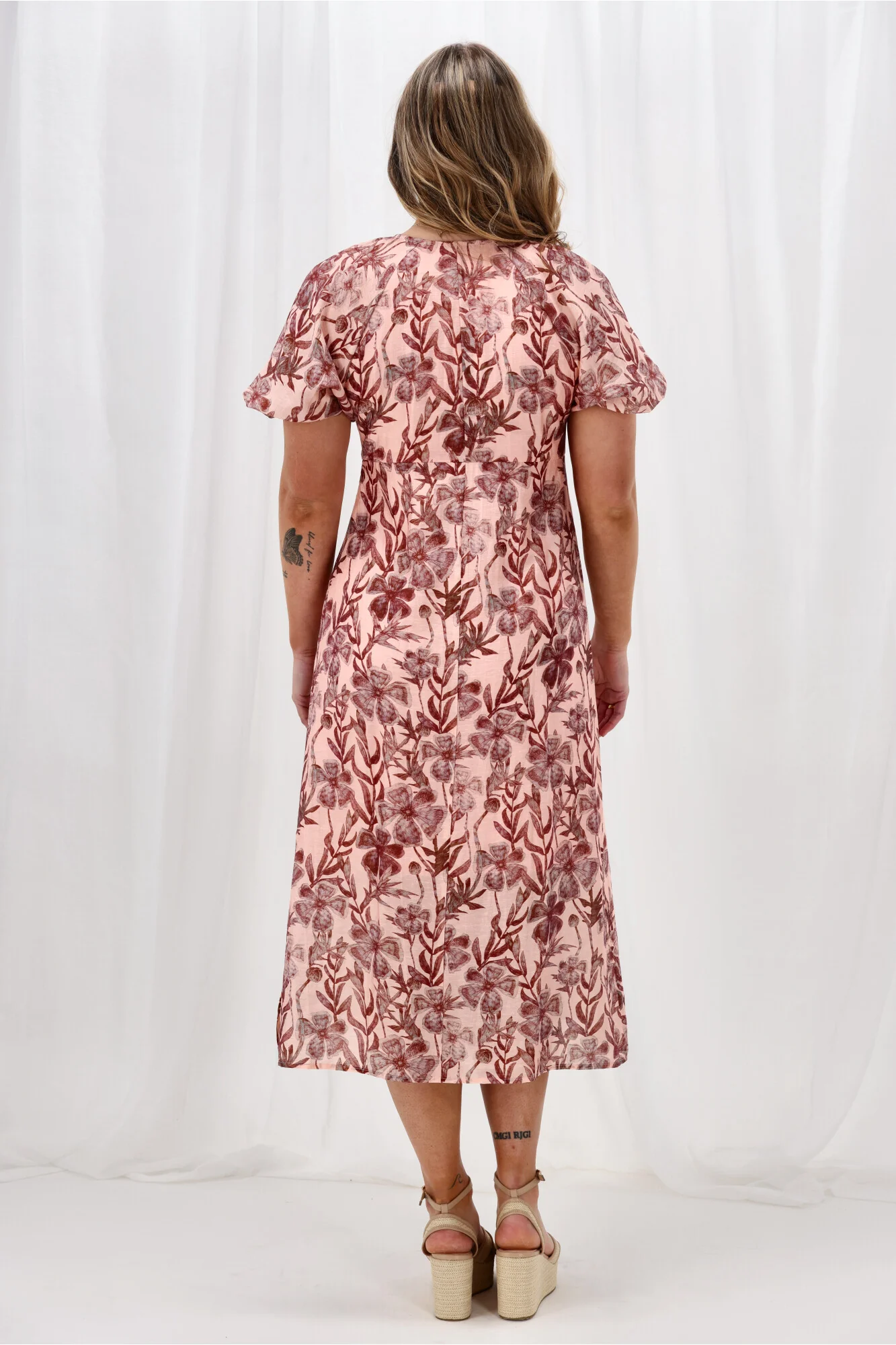 Gloss The Label Sierra Maxi Dress Print - Image 7