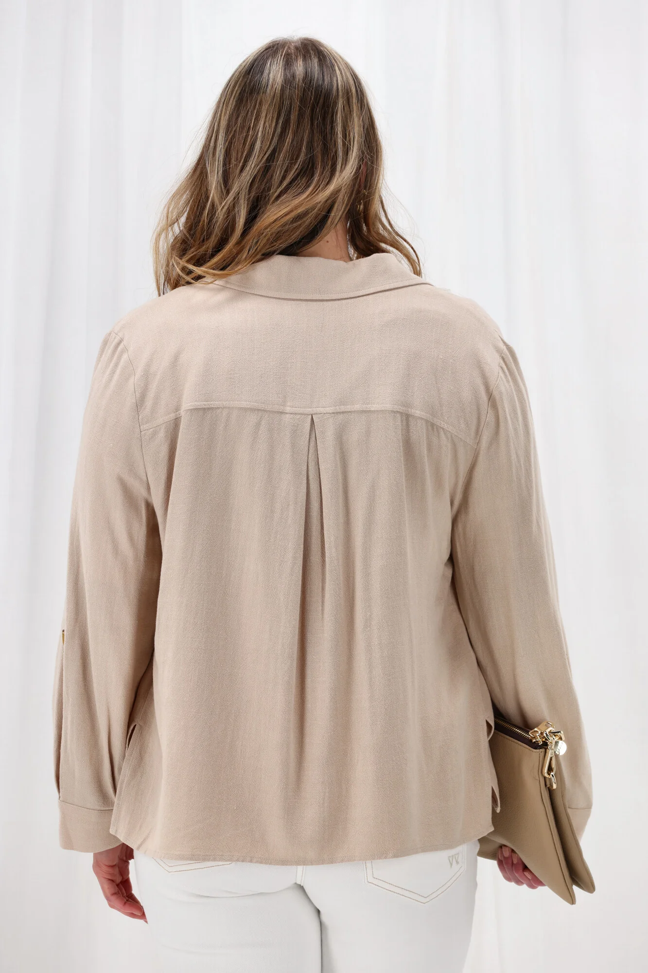 Gloss The Label Stevie Jacket Natural - Image 9