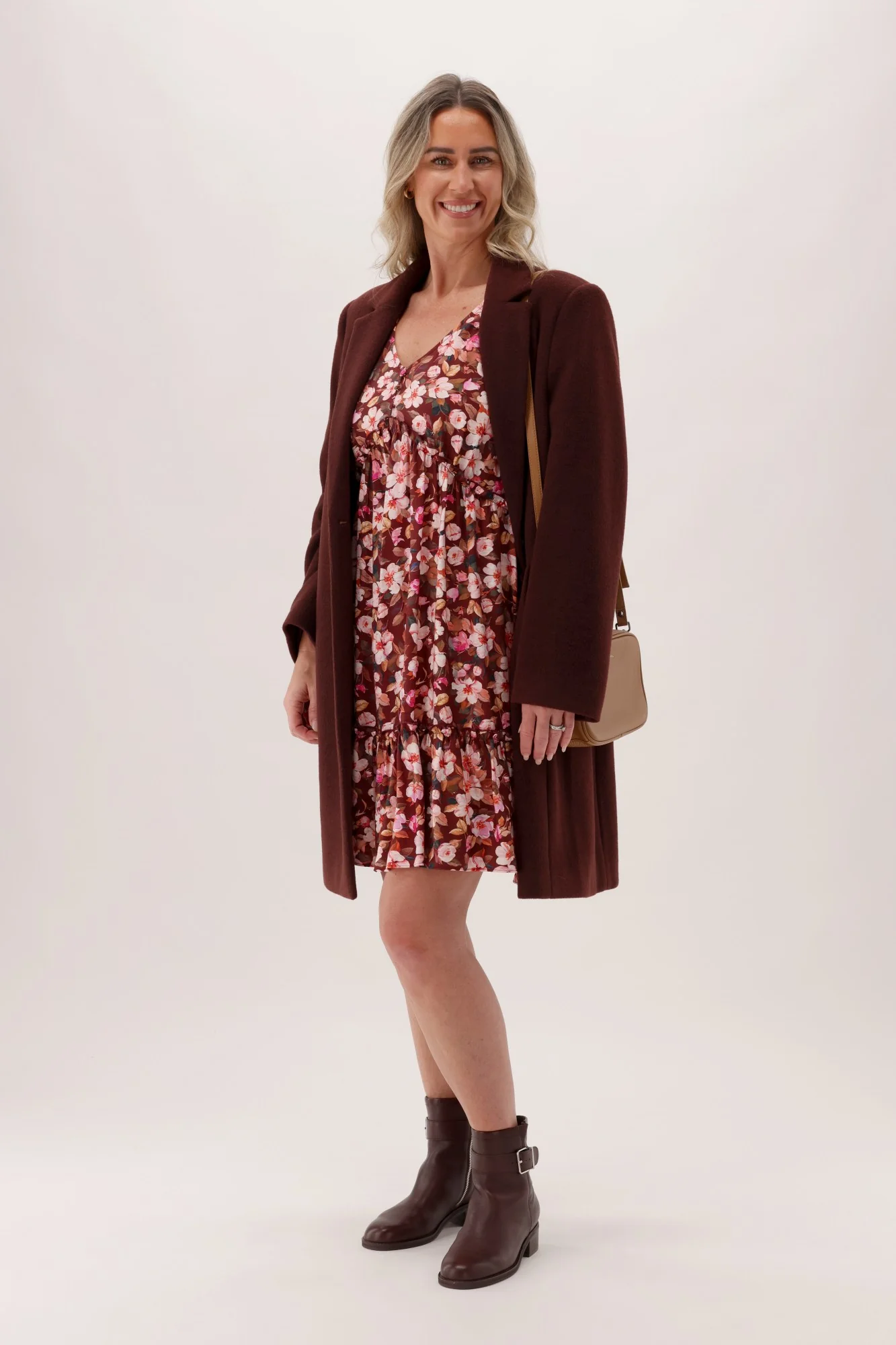Gloss The Label Talephi Dress Blossom Floral