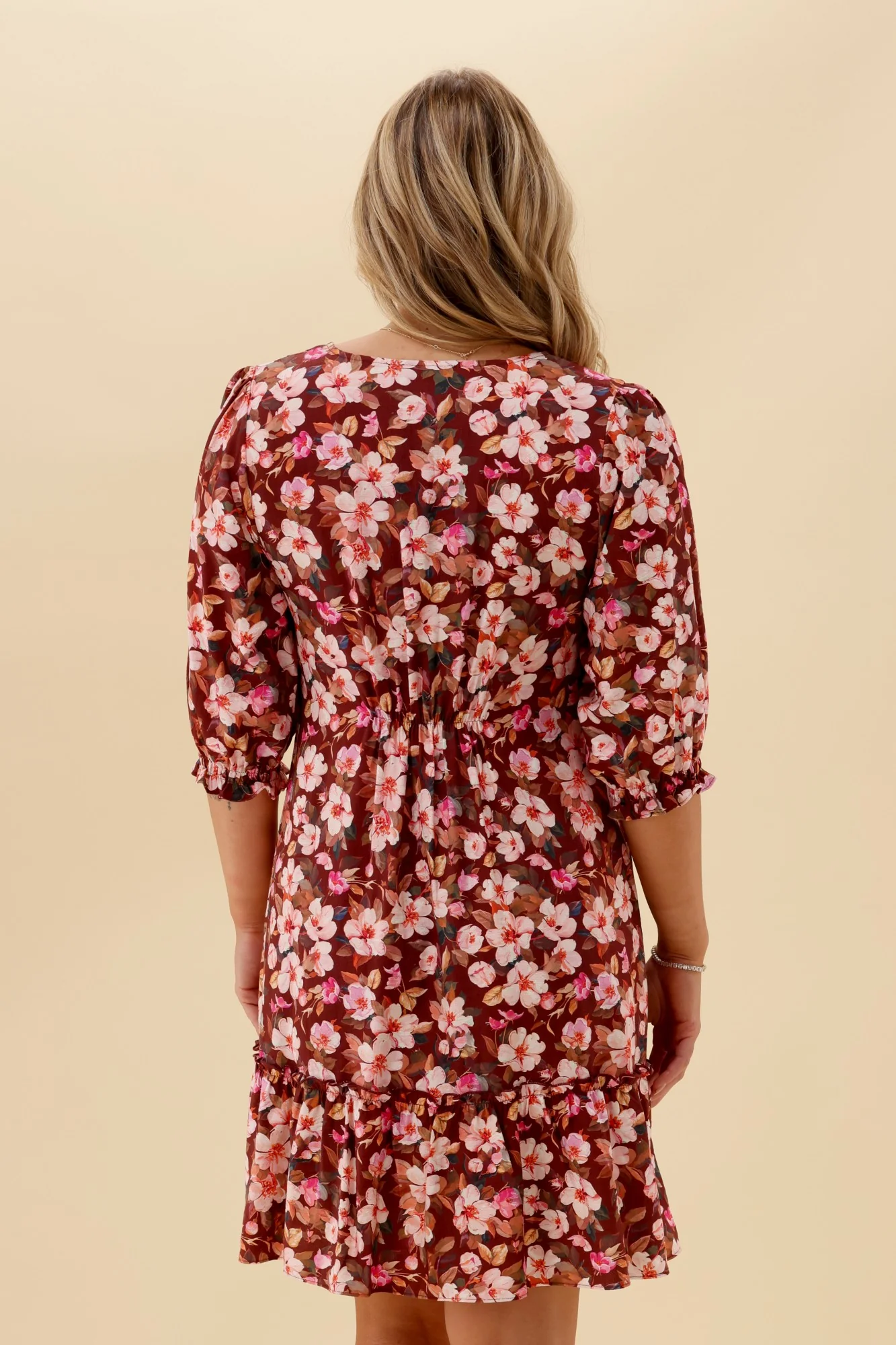 Gloss The Label Talephi Dress Blossom Floral - Image 8