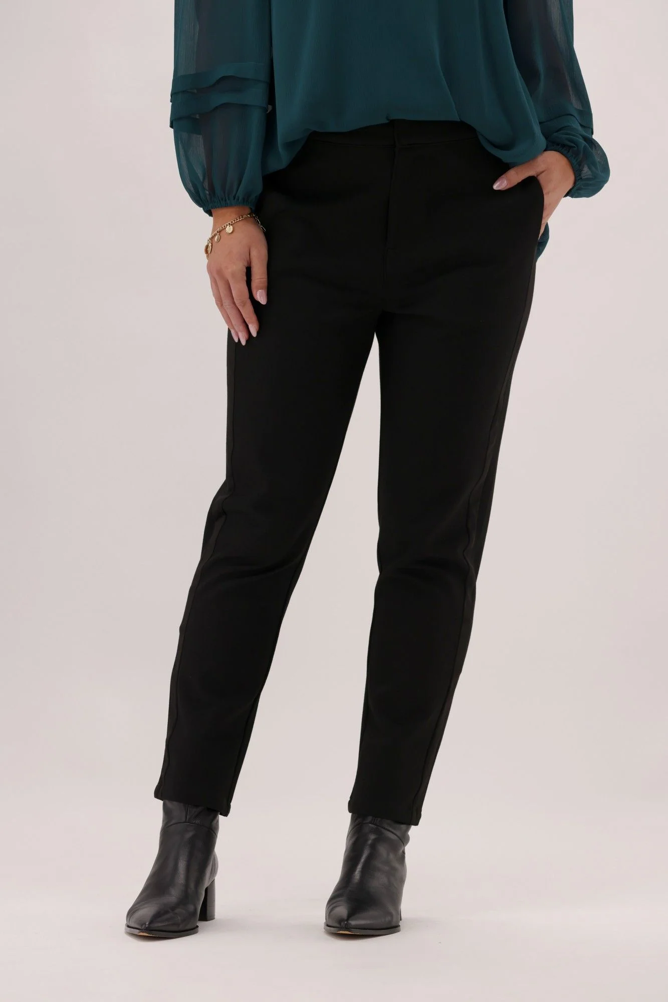 Gloss The Label Tuxedo Pant Black - Image 5