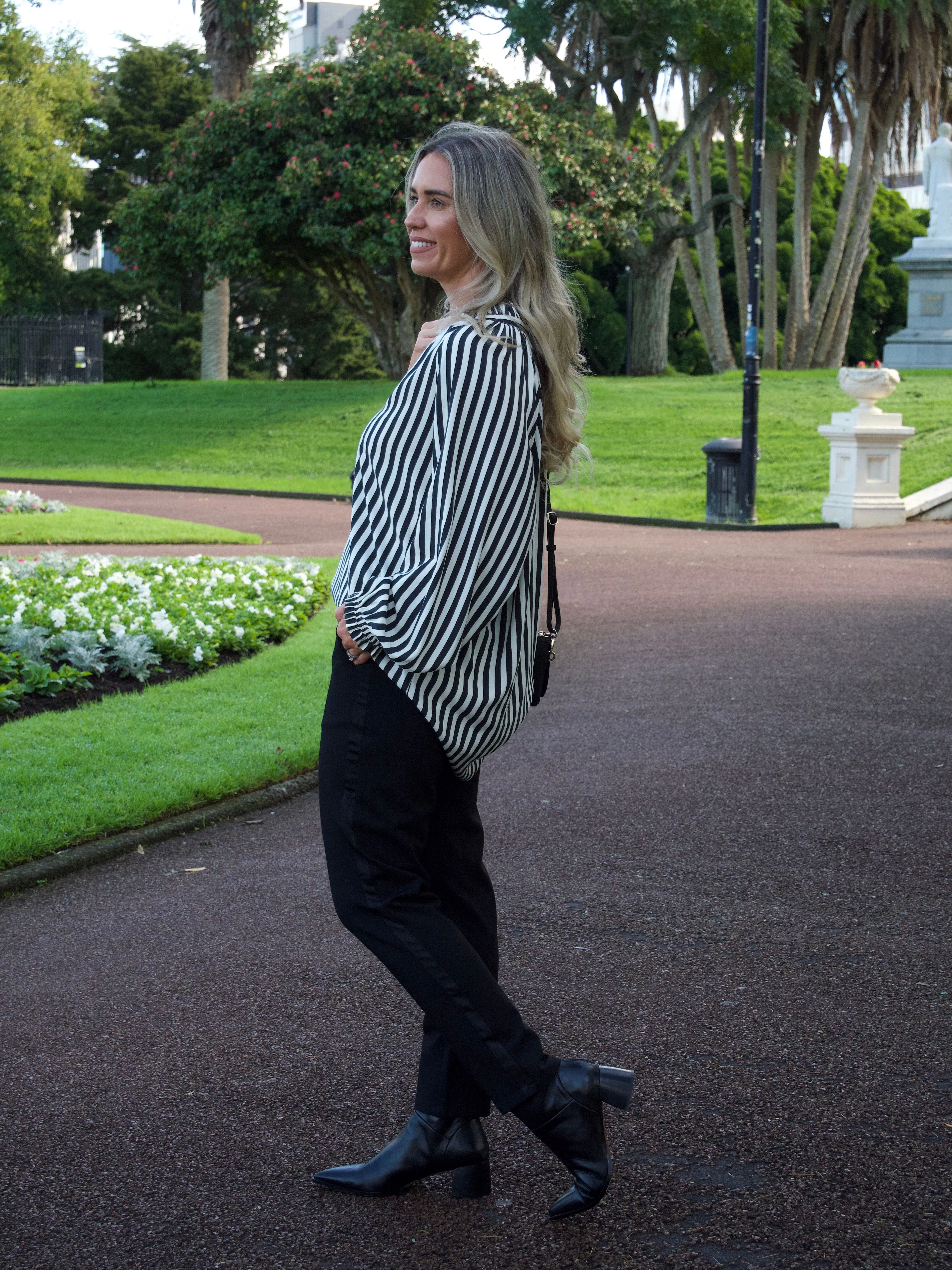 Gloss The Label Tuxedo Pant Black - Image 8