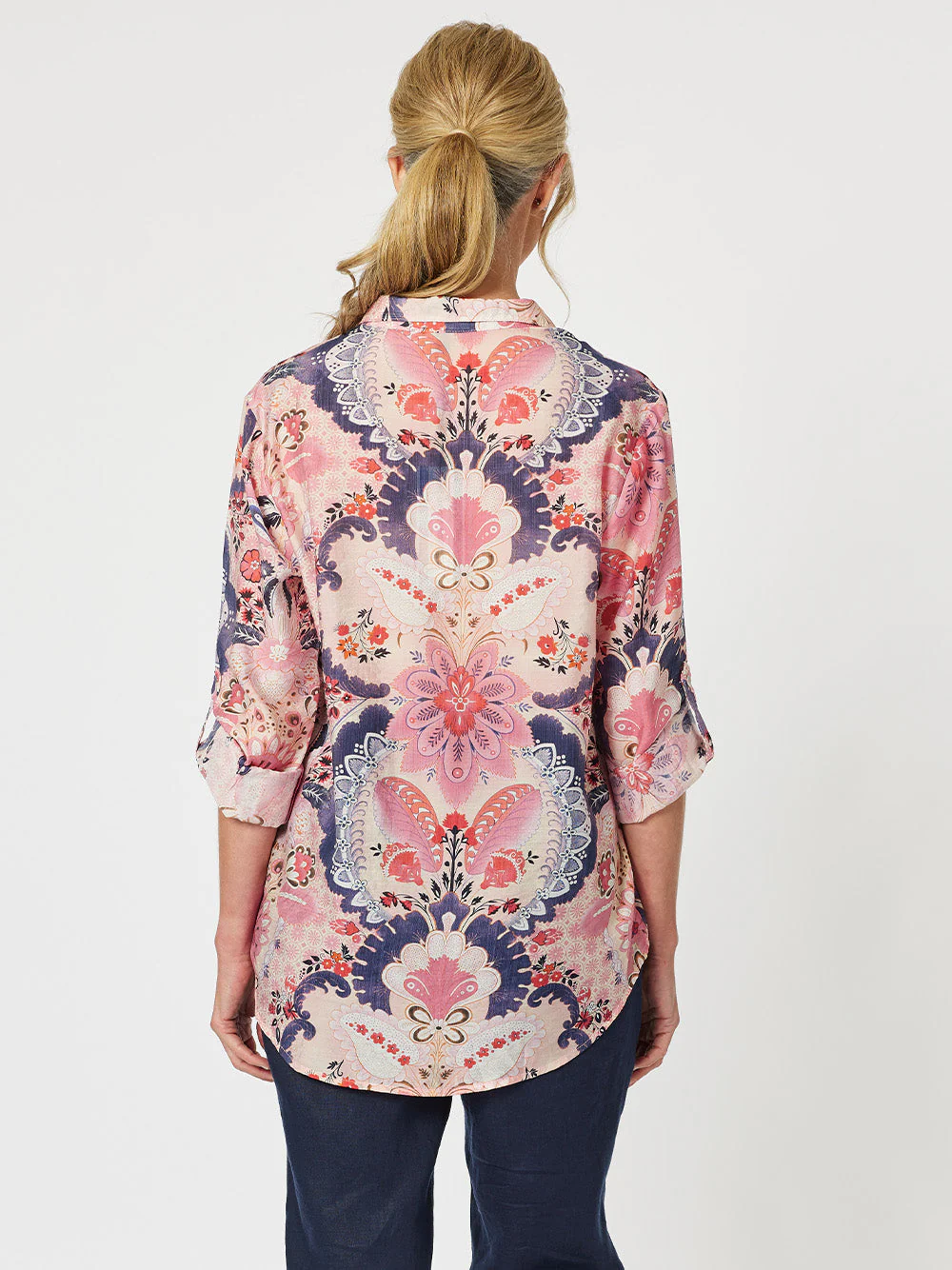 Gordon Smith Newport Shirt Coral - Image 8