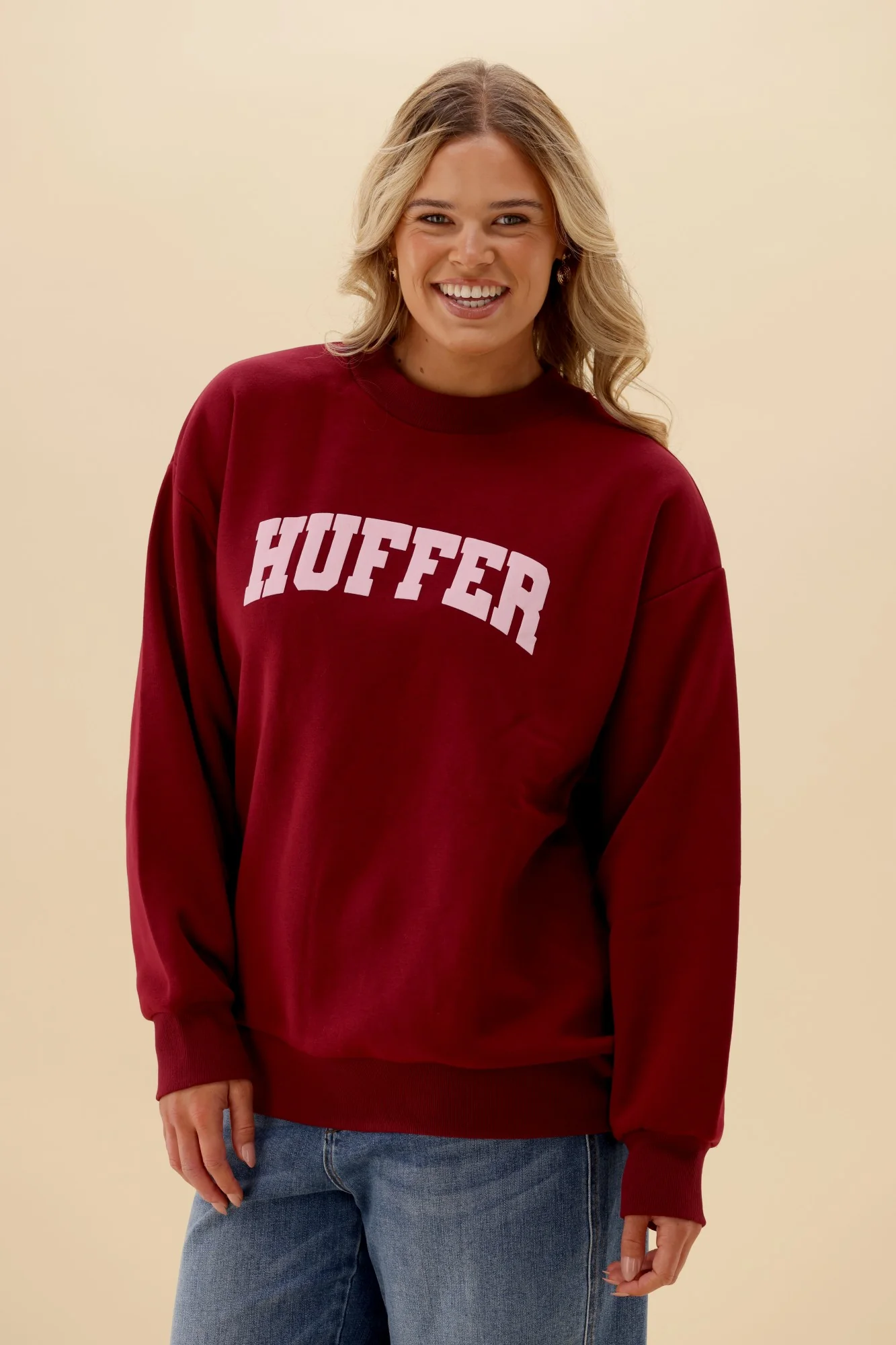 Huffer Easy Crew Burgundy - Image 2
