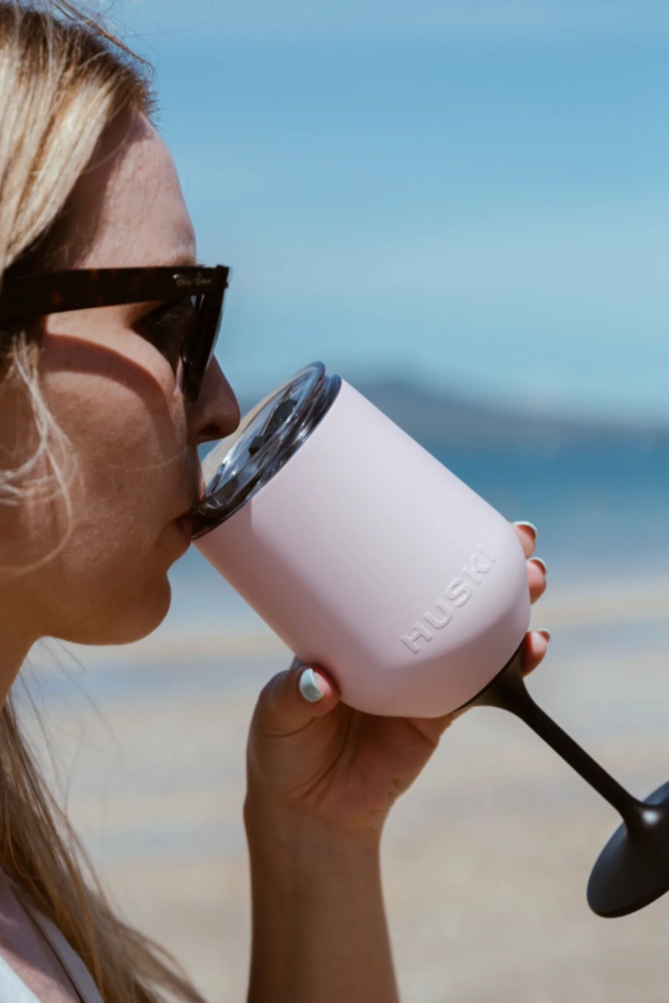 Huski Wine Tumbler 2.0 Powder Pink