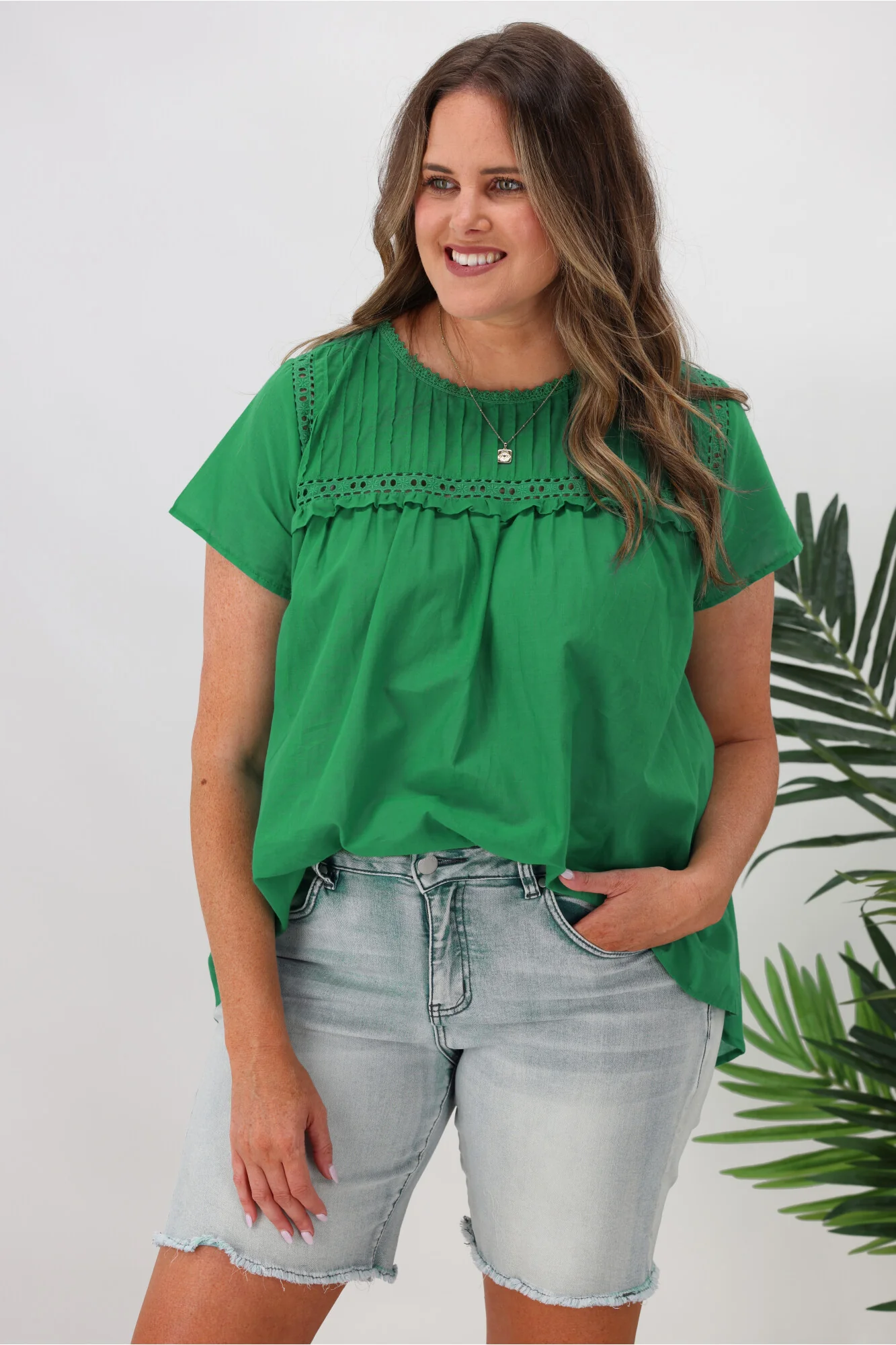 Iris Maxi Liliana Top Green - Image 2