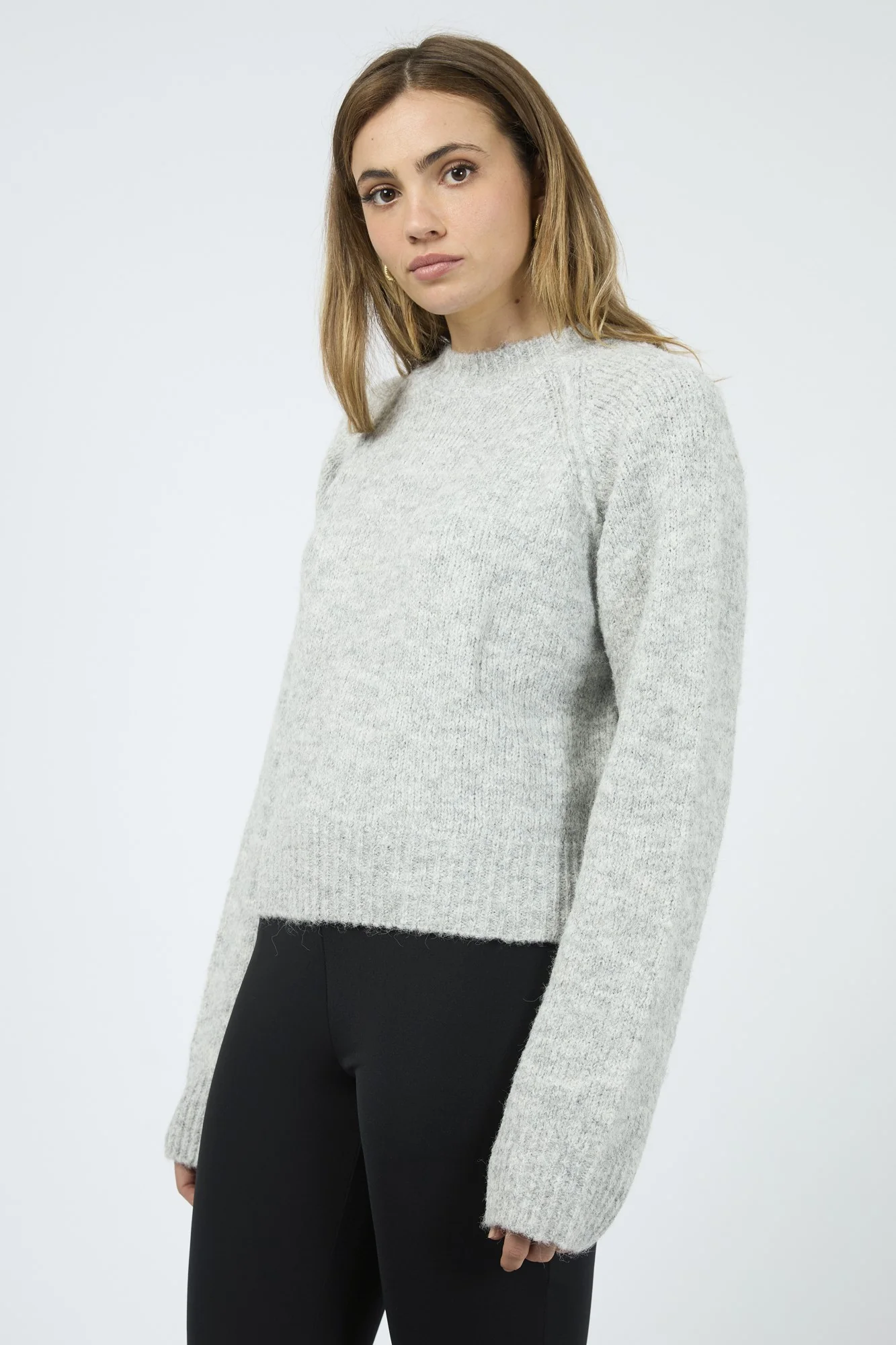 Jorge Billie Knit Sweater Grey - Image 2