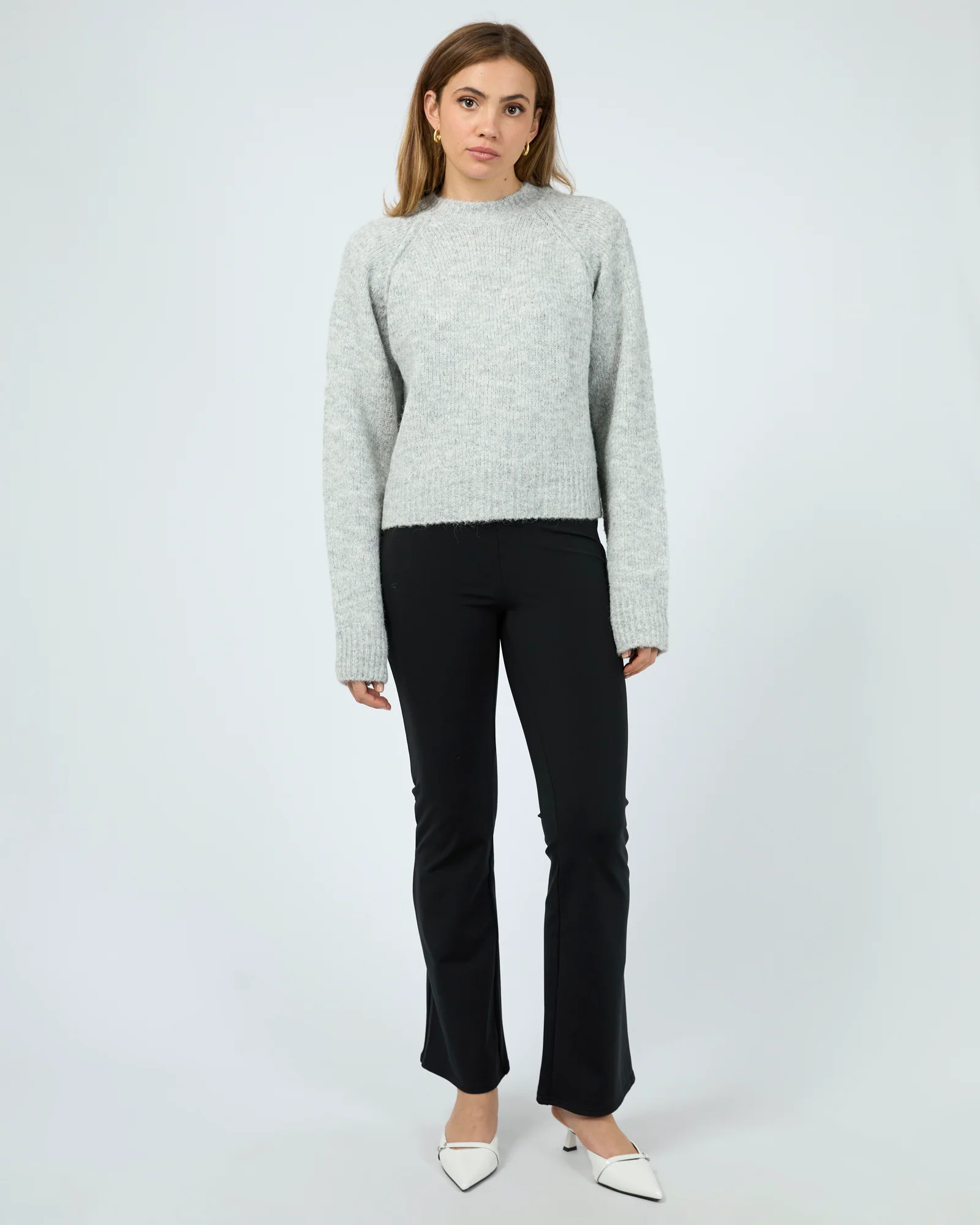 Jorge Billie Knit Sweater Grey - Image 4