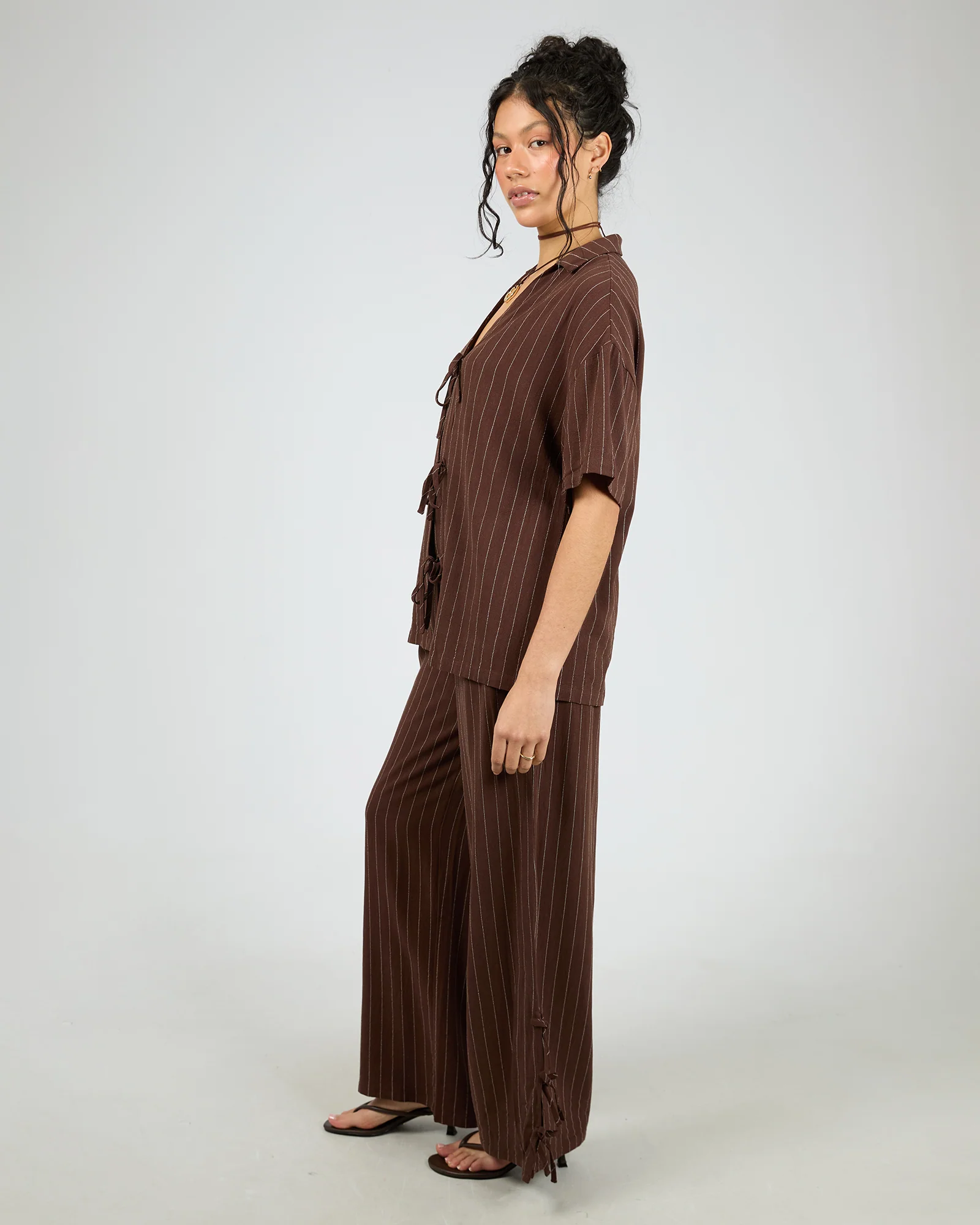 Jorge Ilora Shirt Brown - Image 5