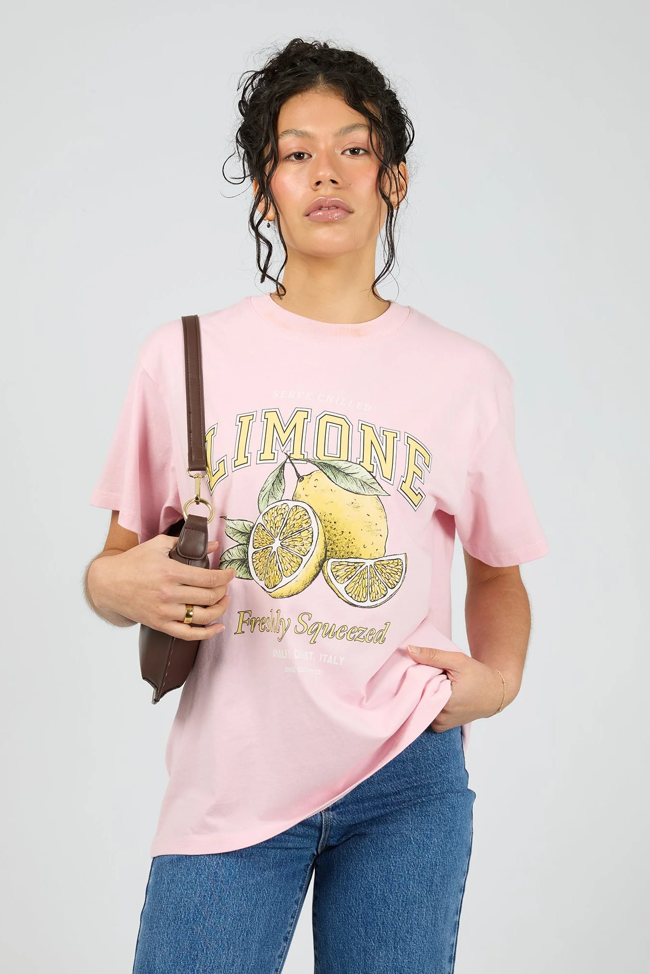 Jorge Limone Tee Pink
