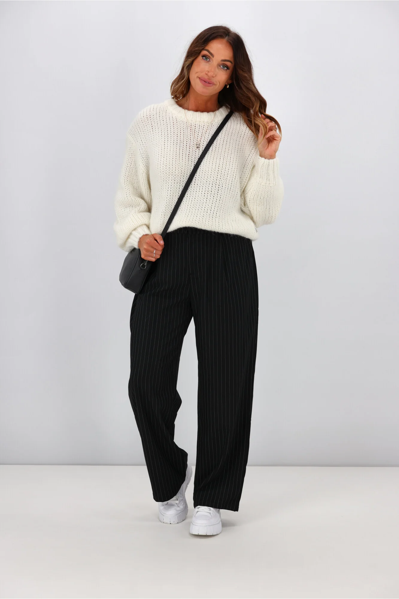 Jorge Riley Wide Leg Pant Black - Image 4