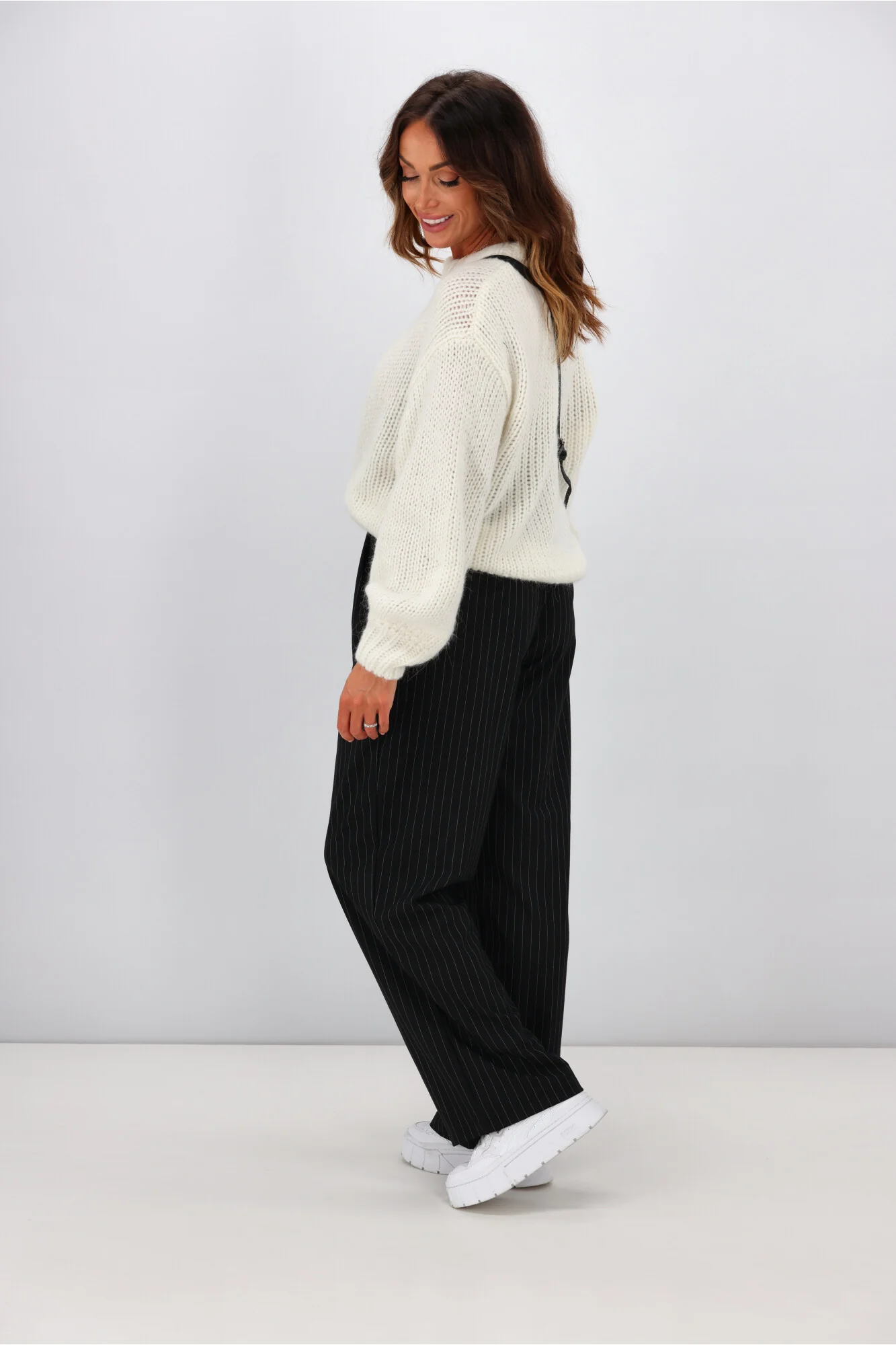 Jorge Riley Wide Leg Pant Black - Image 5