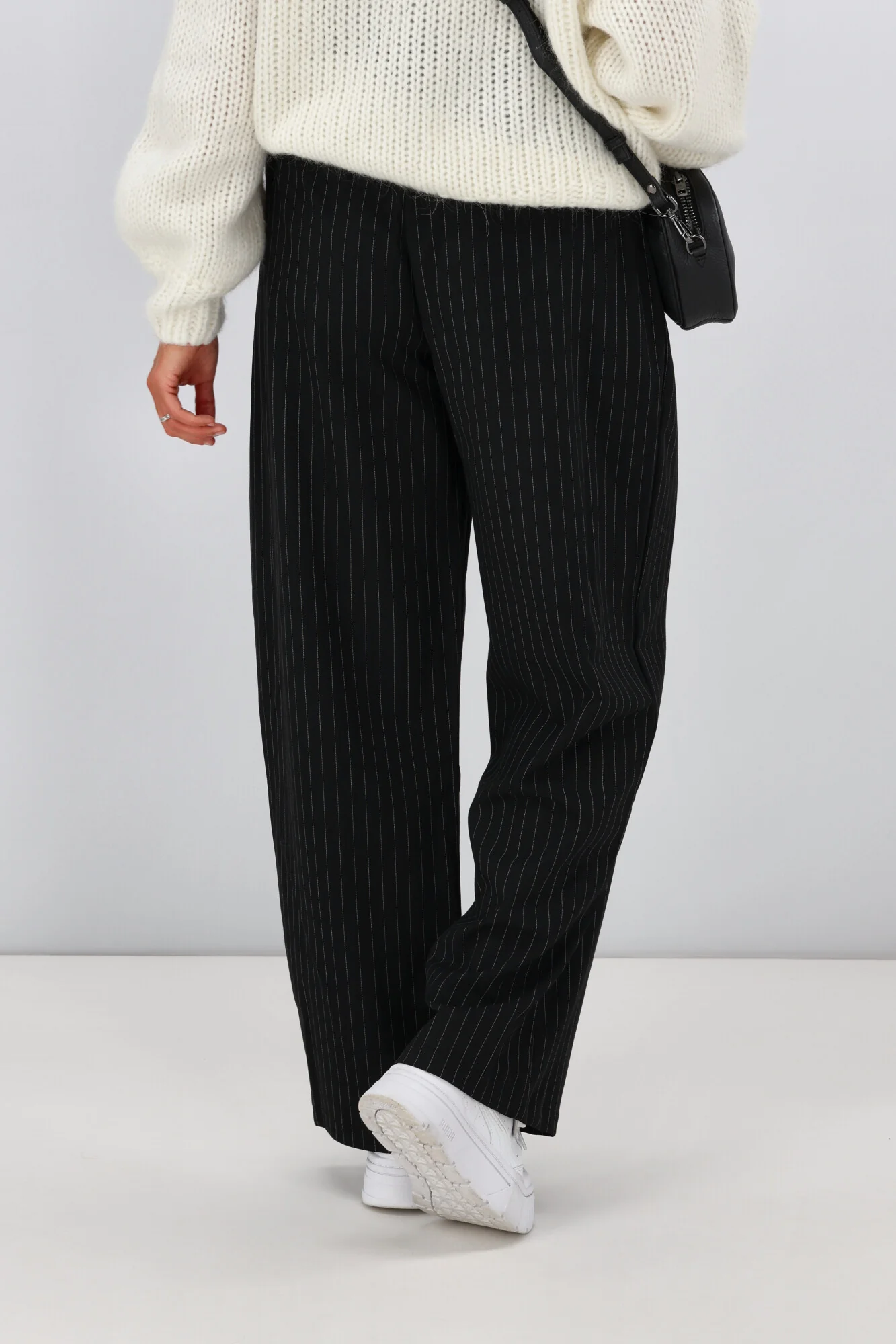Jorge Riley Wide Leg Pant Black - Image 6