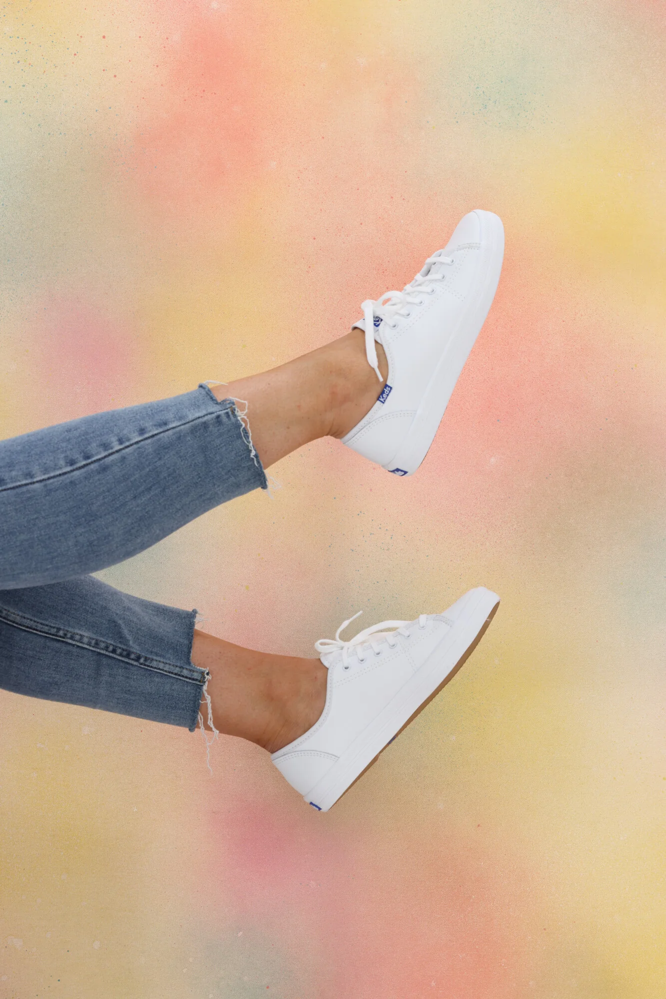 Keds Kickstart Retro Court Leather Sneaker White - Image 6