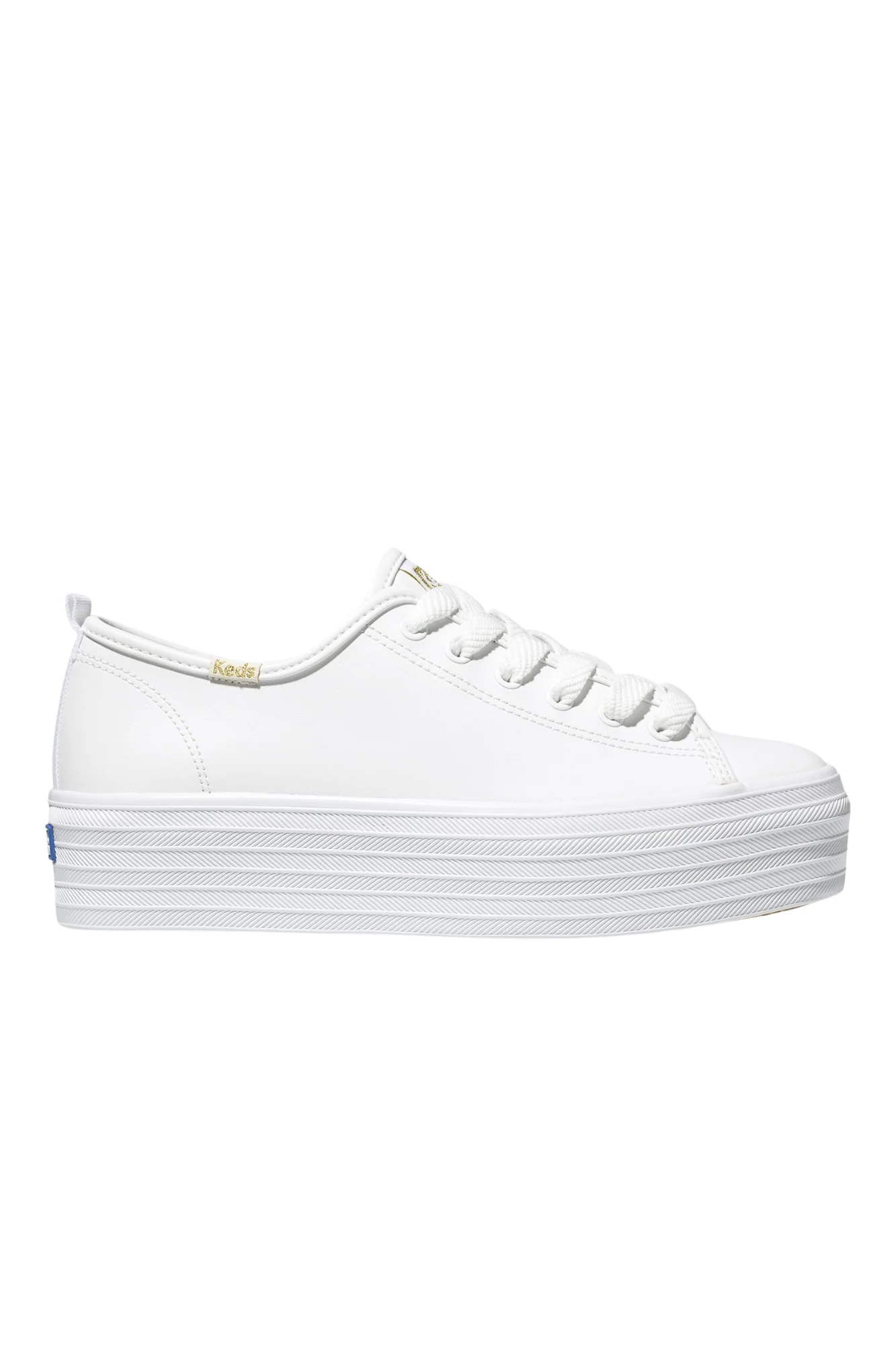 Keds Triple Up Leather Sneaker White - Image 3