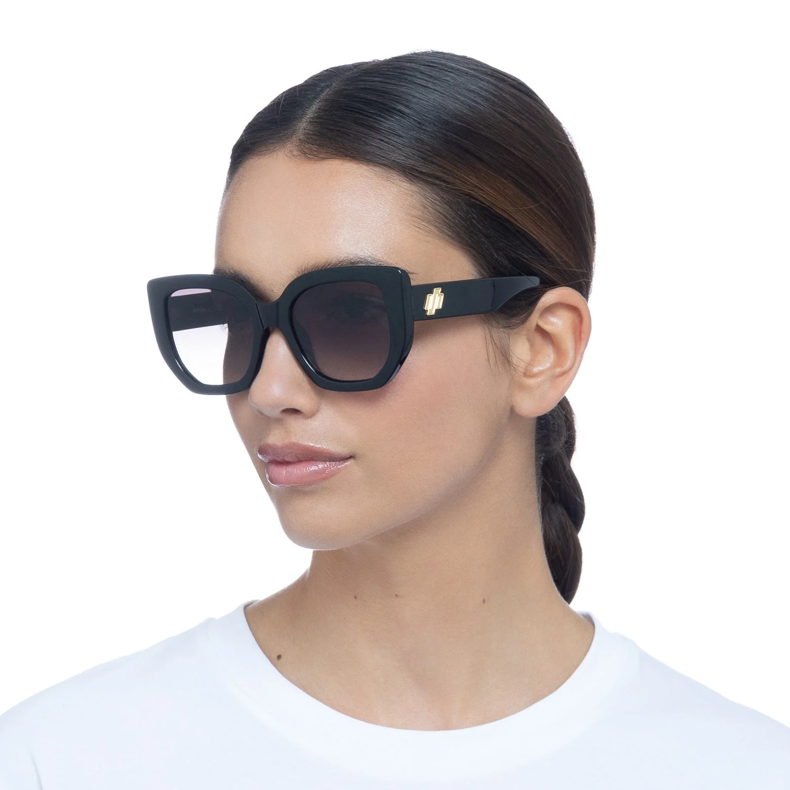 Le Specs Euphoria Sunglasses Black - Image 2