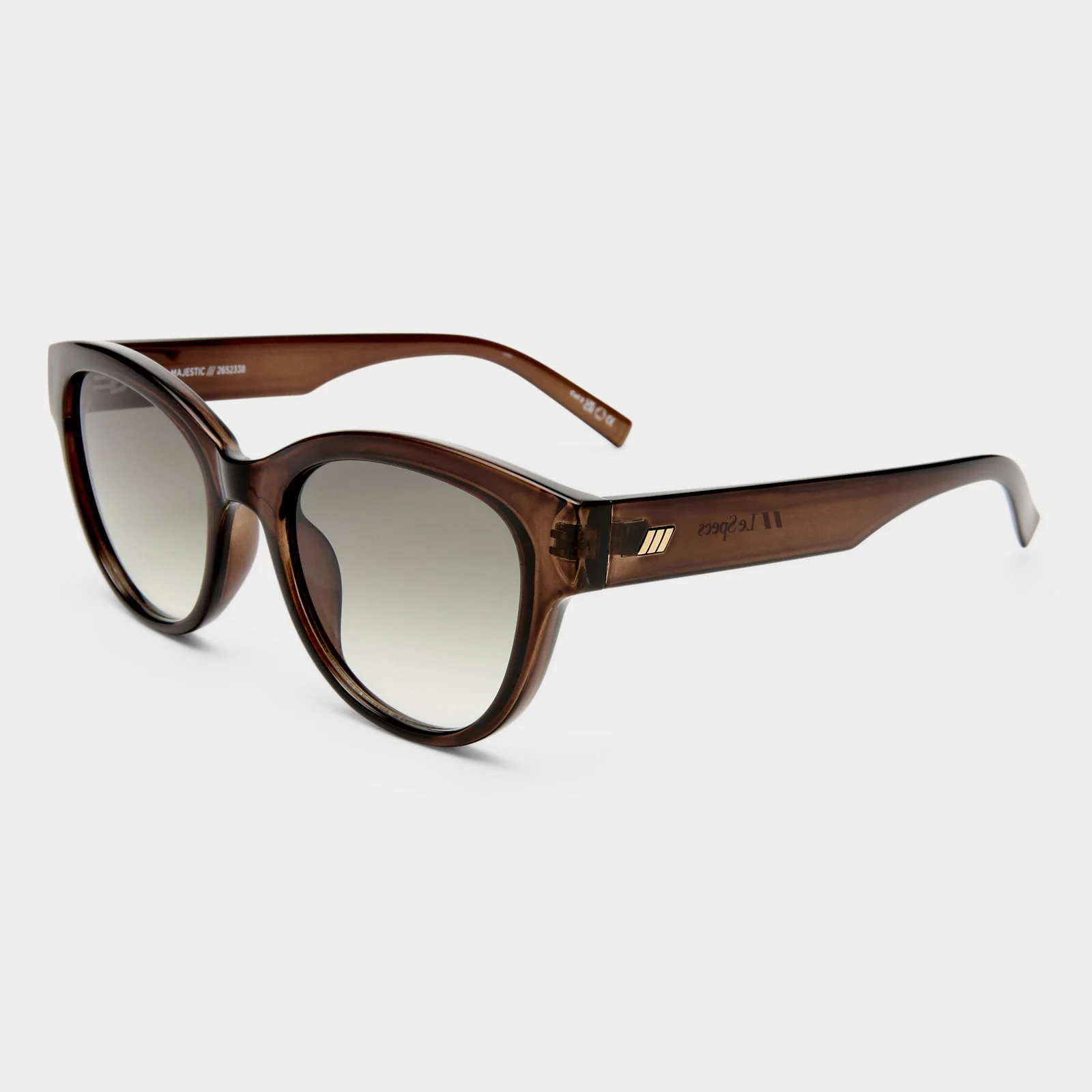 Le Specs Majestic Sunglasses Coco Khaki Grad - Image 3