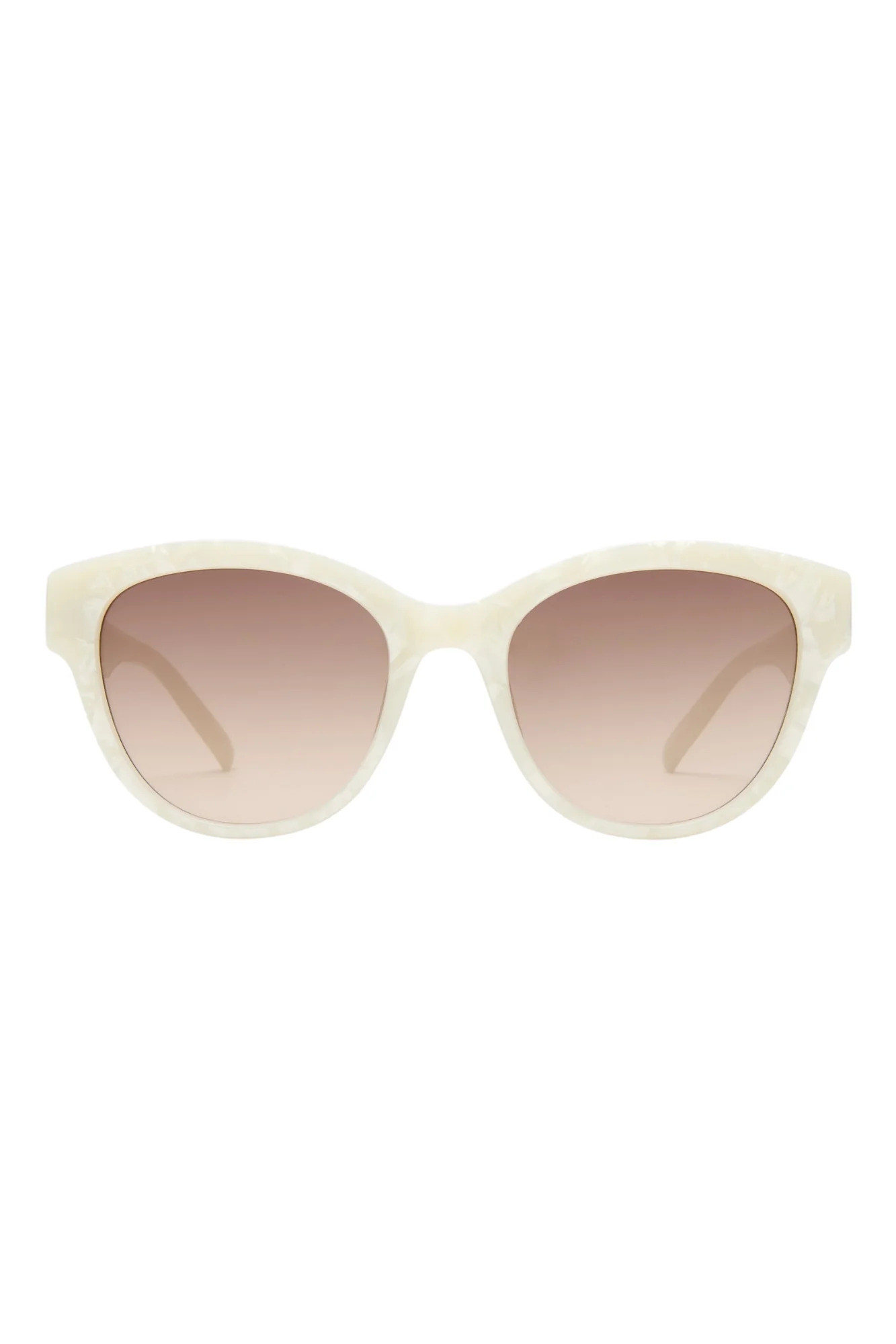 Le Specs Majestic Sunglasses White Marble - Image 2