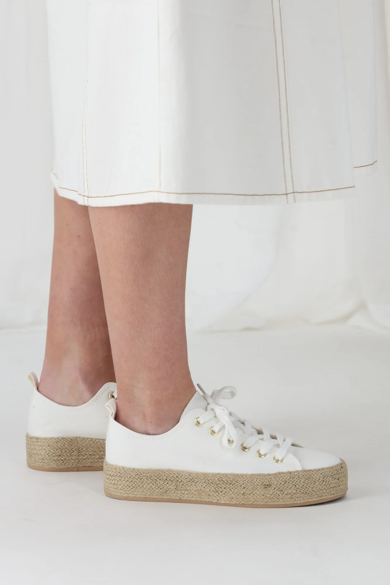 Los Cabos Candice Sneaker White - Image 7