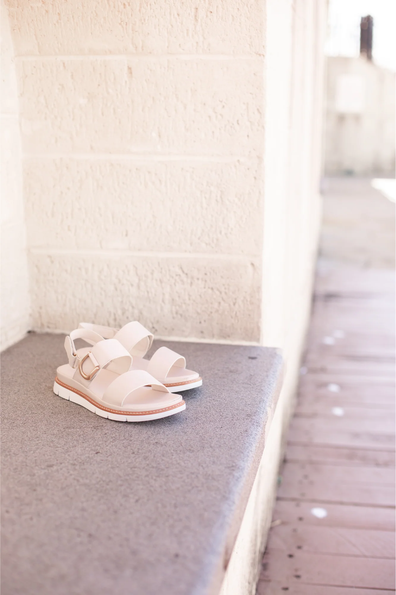 Los Cabos Sana Sandal Bone - Image 4