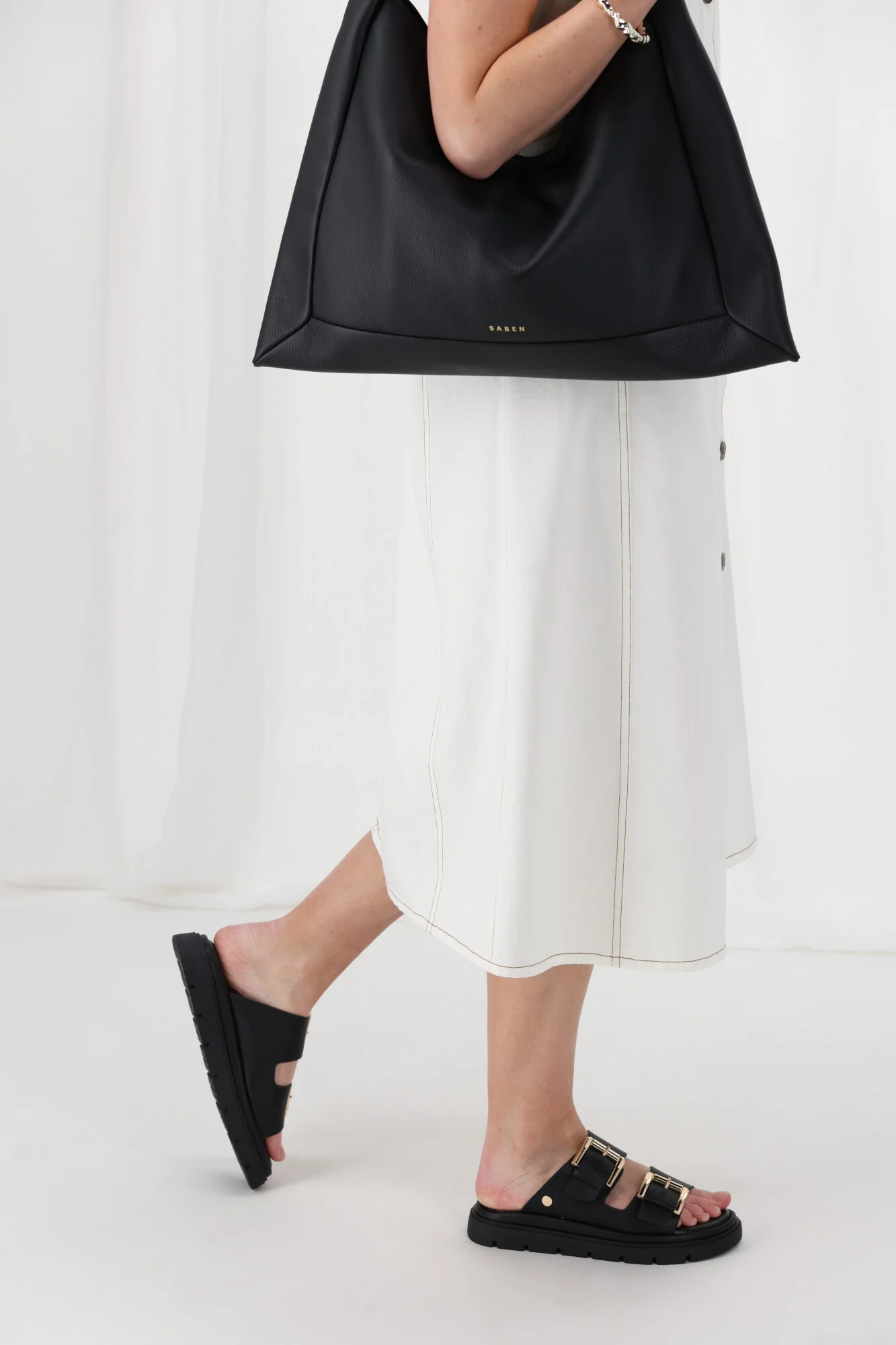 Los Cabos Toledo Sandal Black - Image 3