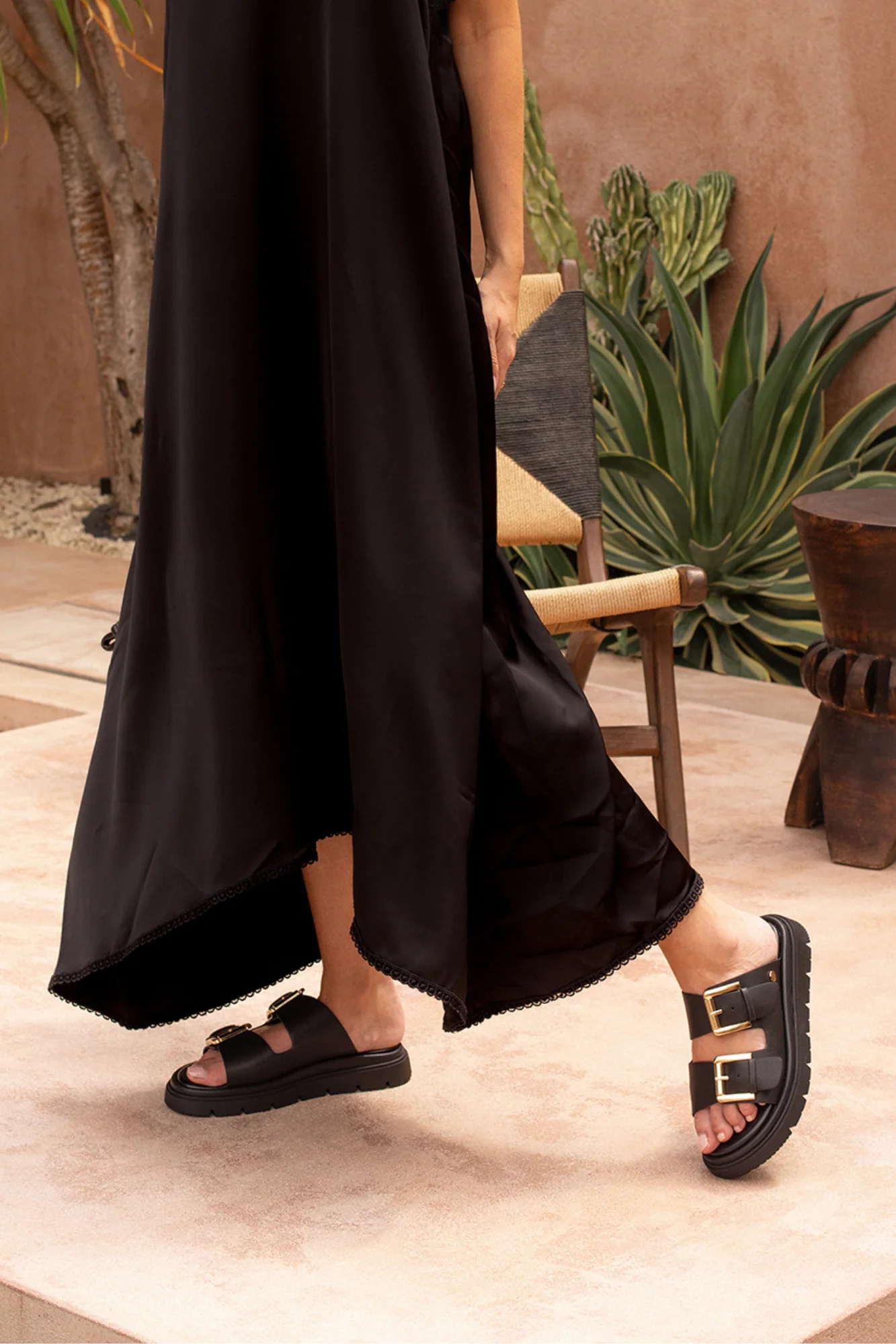 Los Cabos Toledo Sandal Black - Image 6