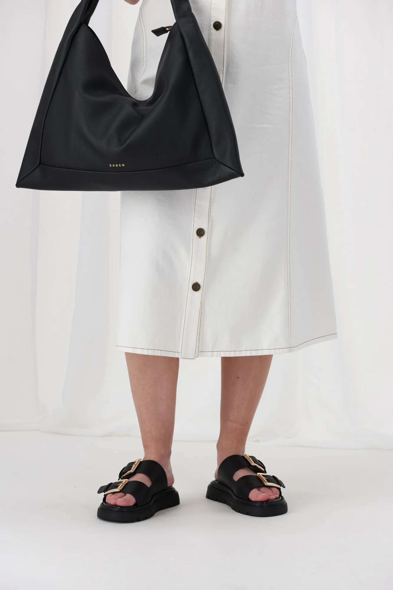 Los Cabos Toledo Sandal Black - Image 8